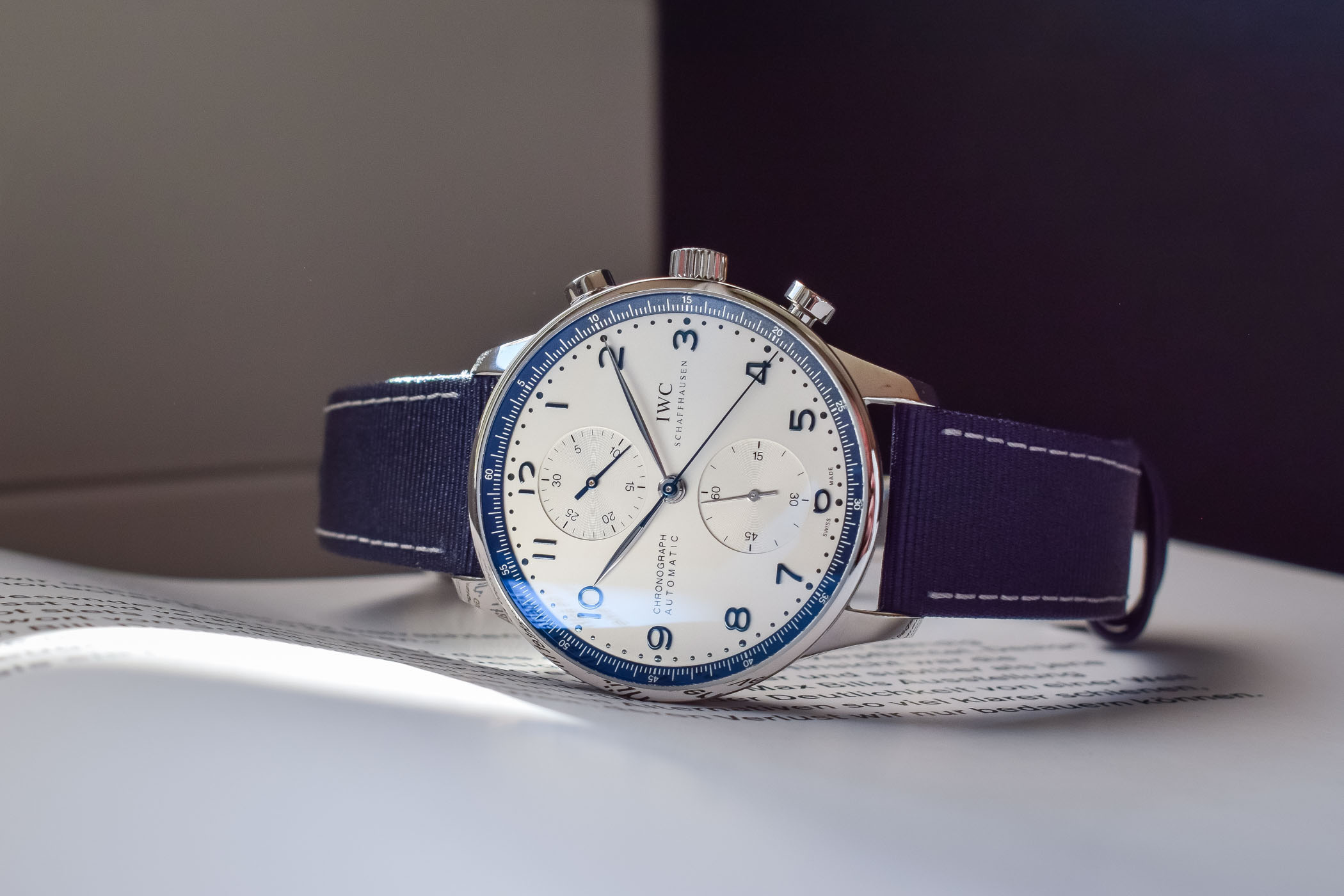 IWC Schaffhausen Portugieser Chronograph Bucherer BLUE - IW371492