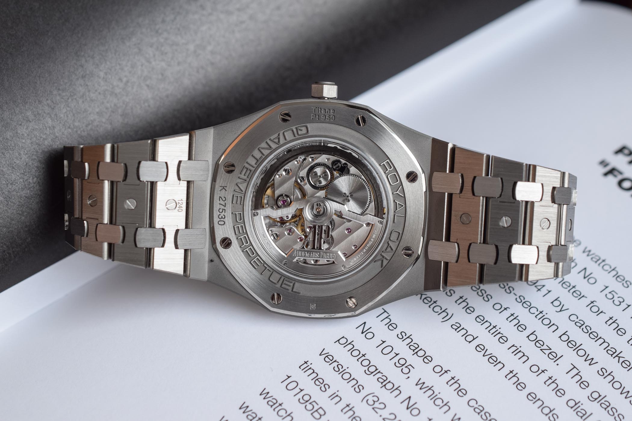 Audemars Piguet Royal Oak Selfwinding Perpetual Calendar Ultra-Thin 26586IP.OO.1240IP.01 - review - 4 Audemars Piguet Royal Oak Selfwinding Perpetual Calendar Ultra-Thin 26586IP.OO.1240IP.01