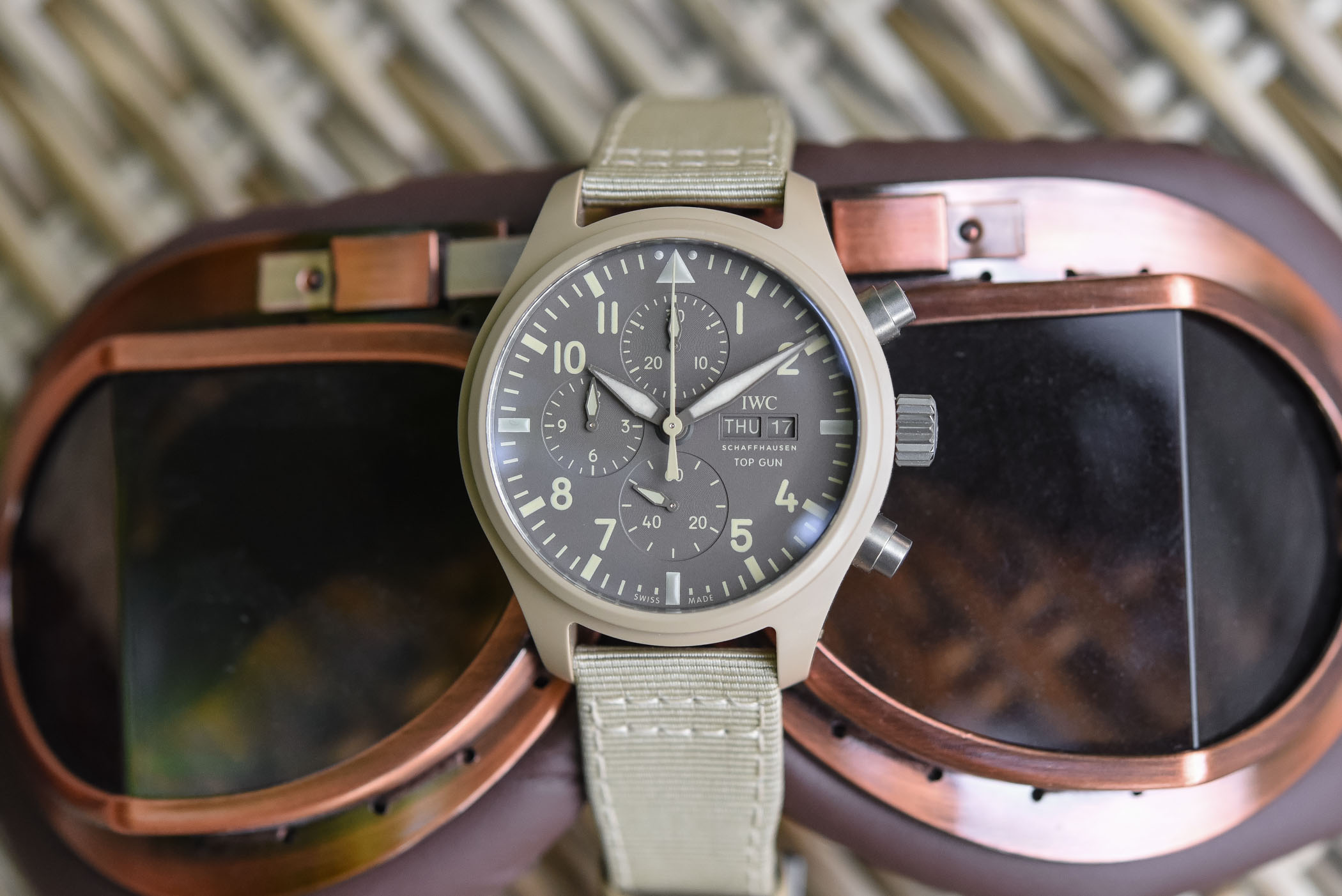 IWC Pilot’s Watch Chronograph Top Gun Edition Mojave Desert IW389103