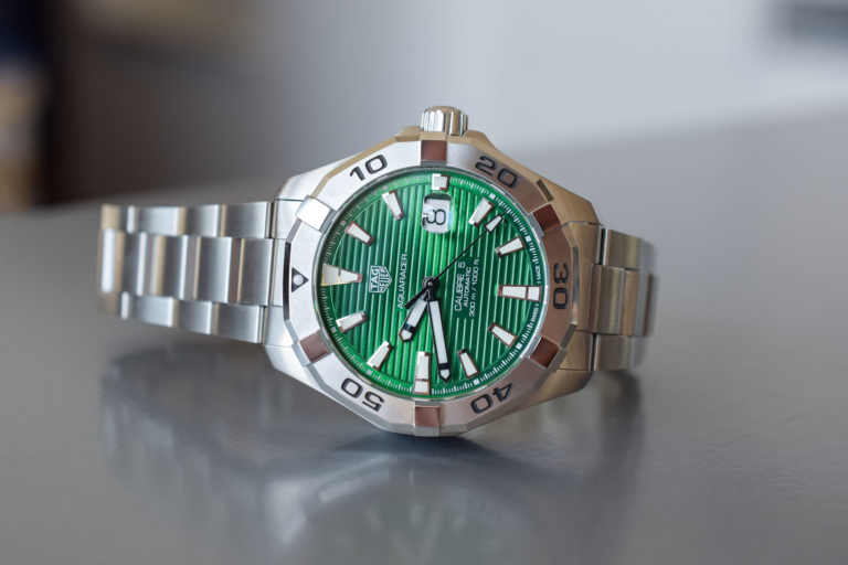 TAG Heuer Aquaracer Green Dial WAY2015-BA0927