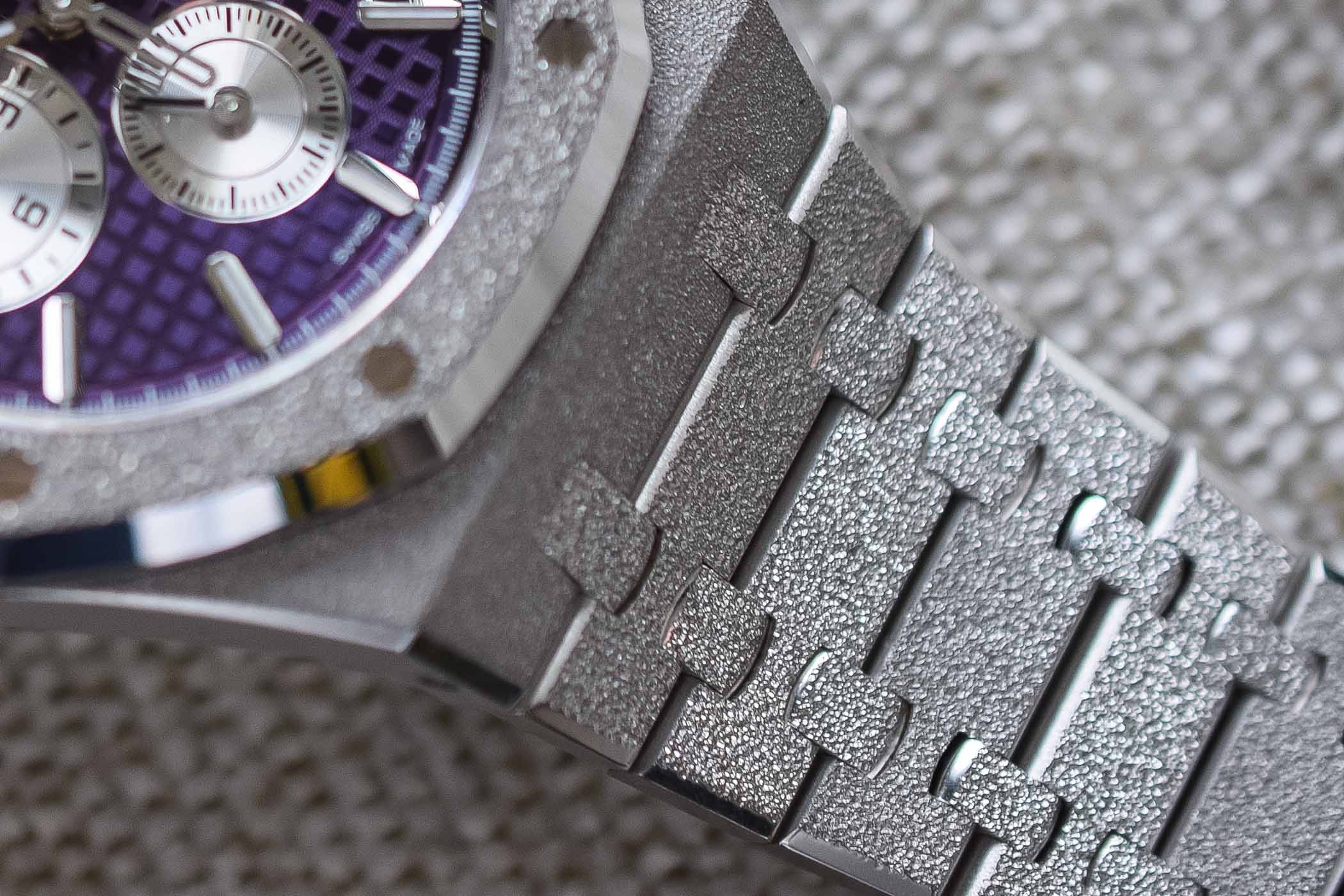 Audemars Piguet Royal Oak Chronograph Frosted Gold Purple - 10 Audemars Piguet Royal Oak Chronograph Frosted Gold Purple