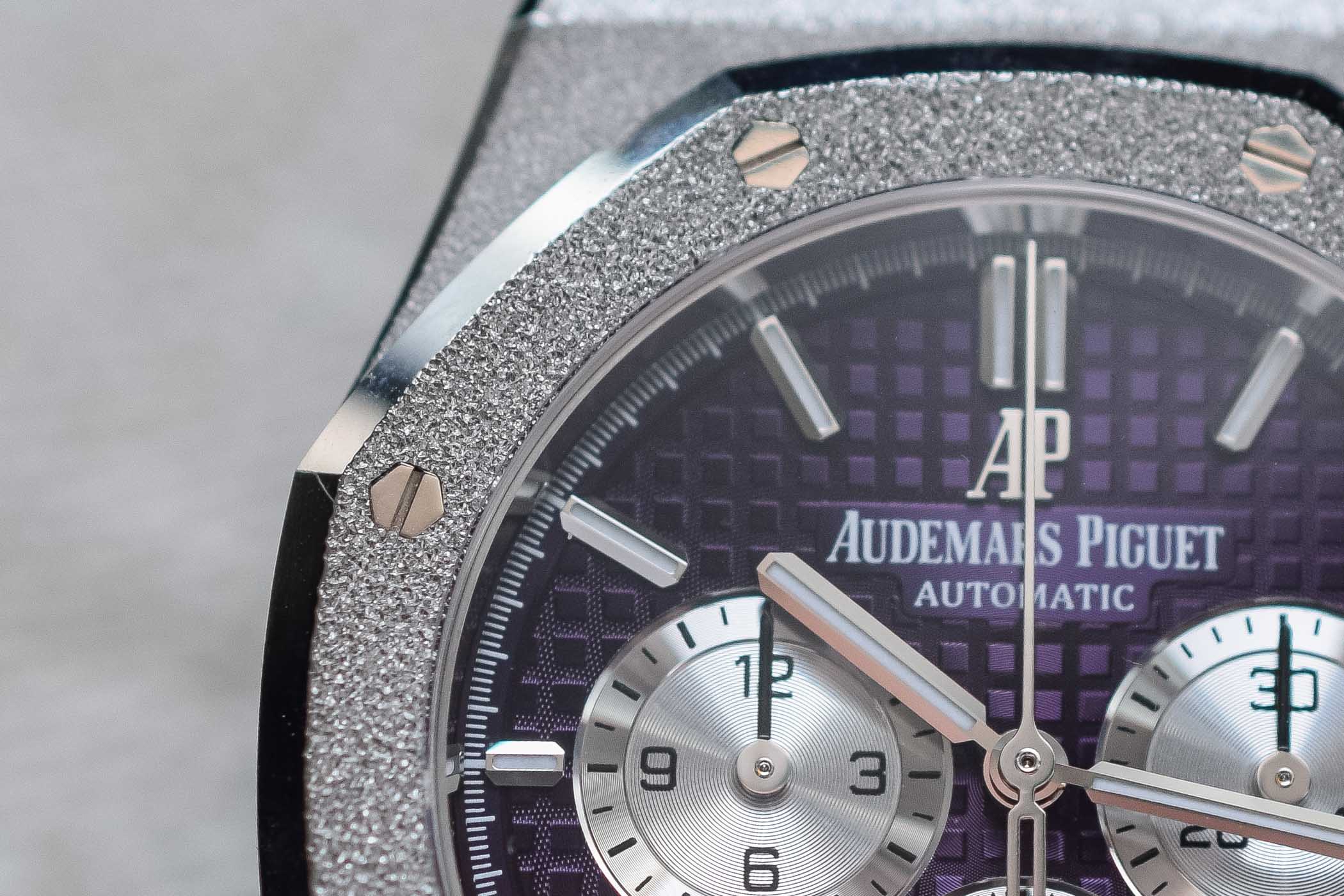 Audemars Piguet Royal Oak Chronograph Frosted Gold Purple - 6 Audemars Piguet Royal Oak Chronograph Frosted Gold Purple
