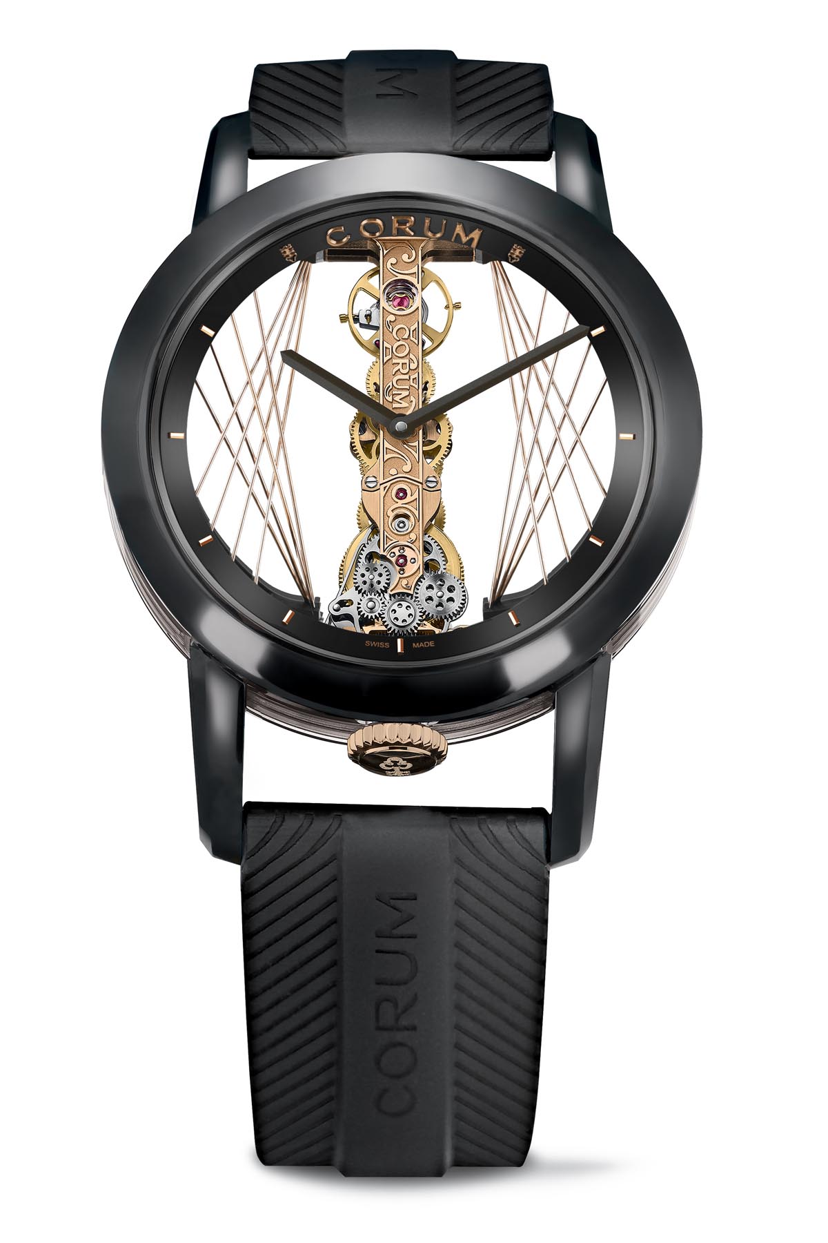 Corum Golden Bridge Round 43 Art Deco - 1 Corum Golden Bridge Round 43 Art Deco