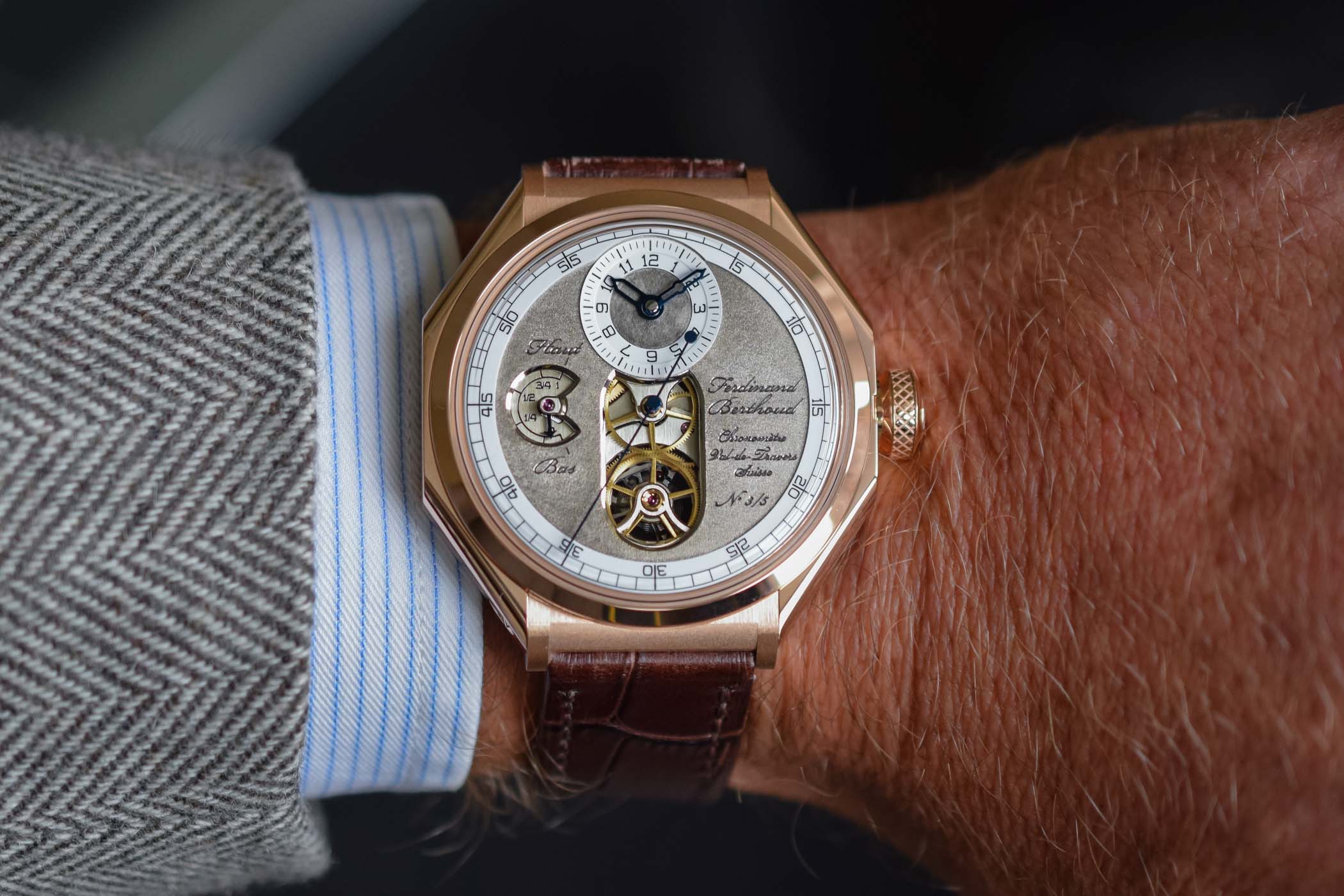 erdinand Berthoud Chronometre FB1 Oeuvre d'Or Rose Gold SIAR 2019