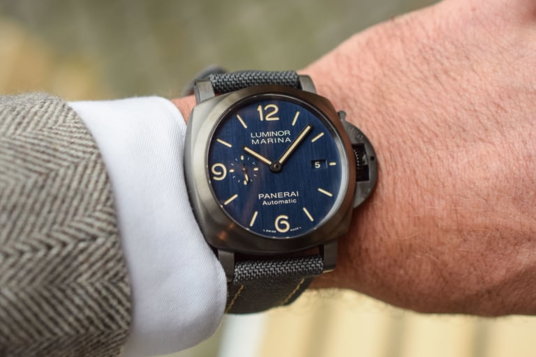 Panerai Luminor Marina Titanio-DLC Bucherer BLUE PAM0102