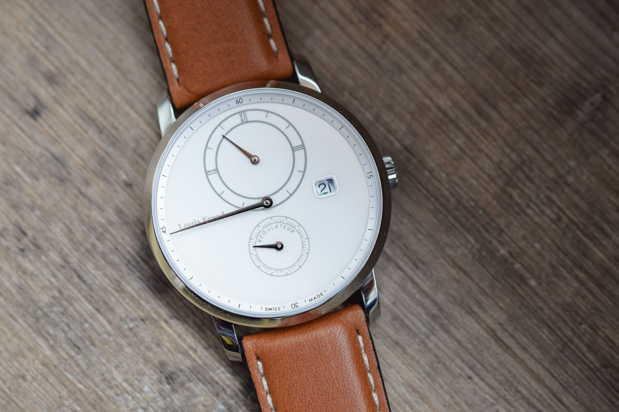Louis Erard Excellence Regulator - Design Eric Giroud