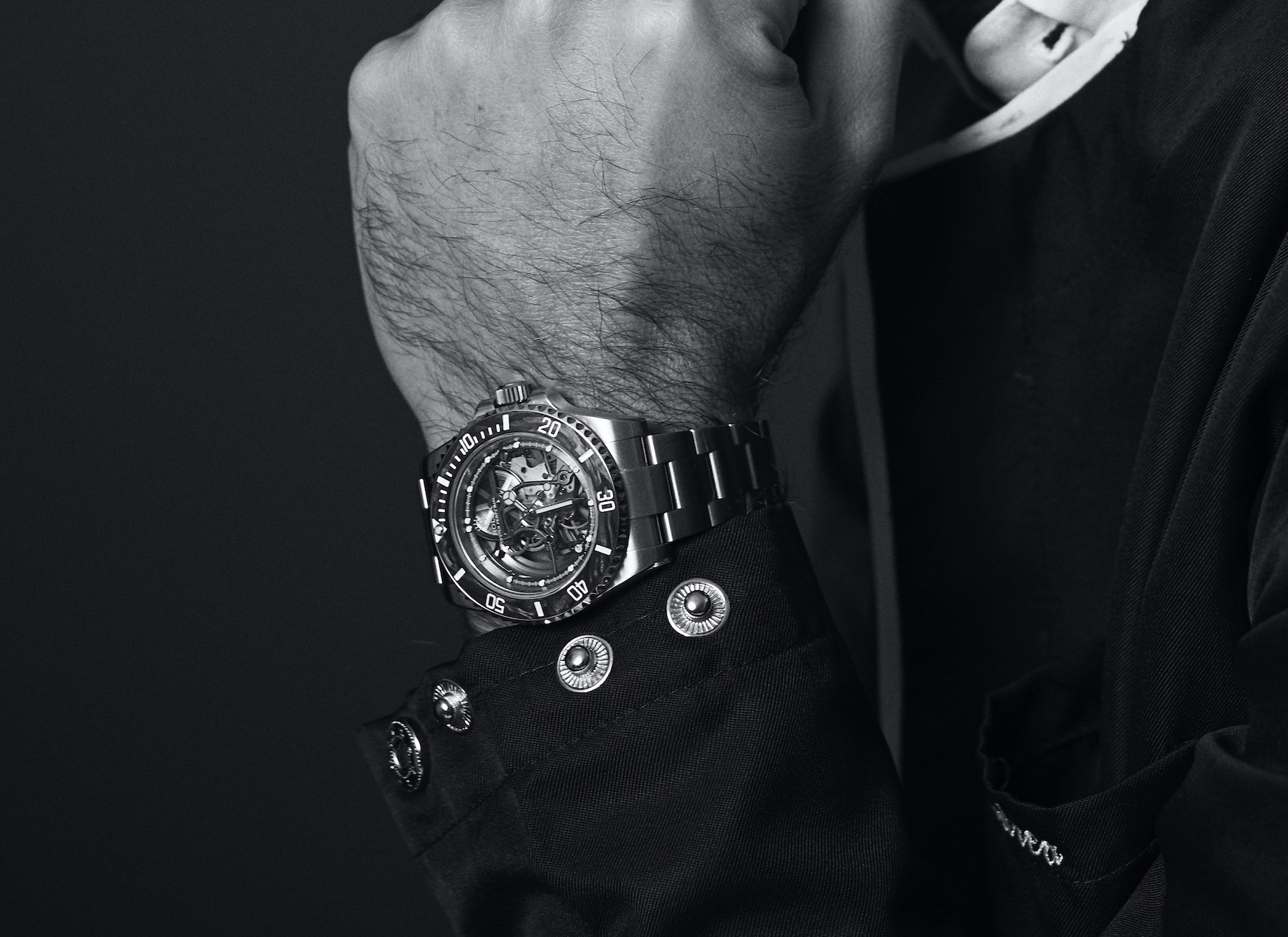 Artisans de Geneve Andrea Pirlo Project skeleton Rolex Submariner 114060
