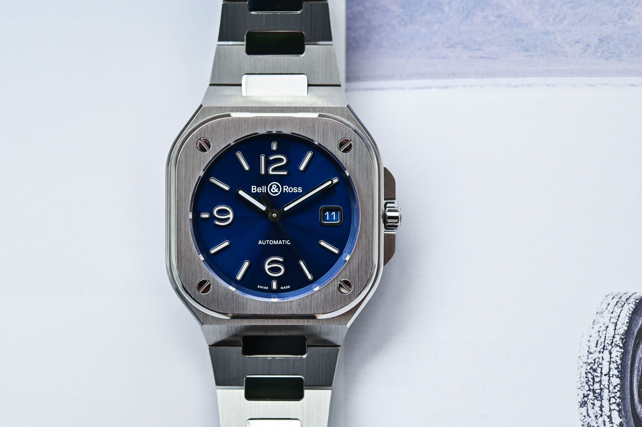 Bell and Ross BR05 - Luxury Sports Watch Review - 16 Bell & Ross BR05 Blue Steel - Review
