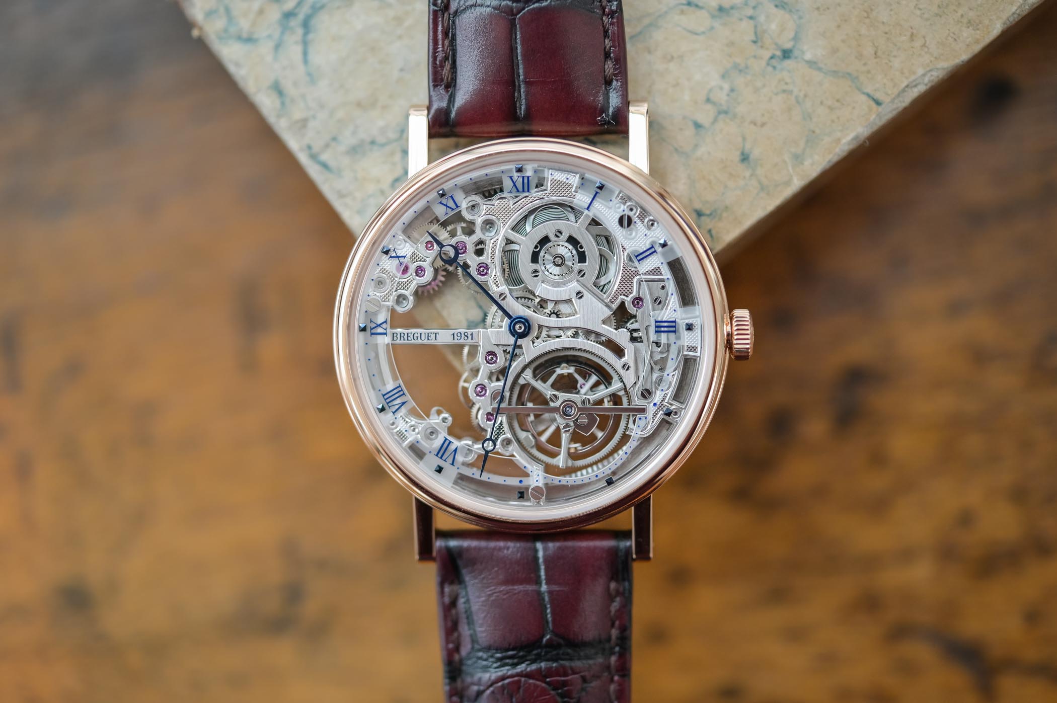 Breguet Classique Tourbillon Extra-Plat Squelette 5395