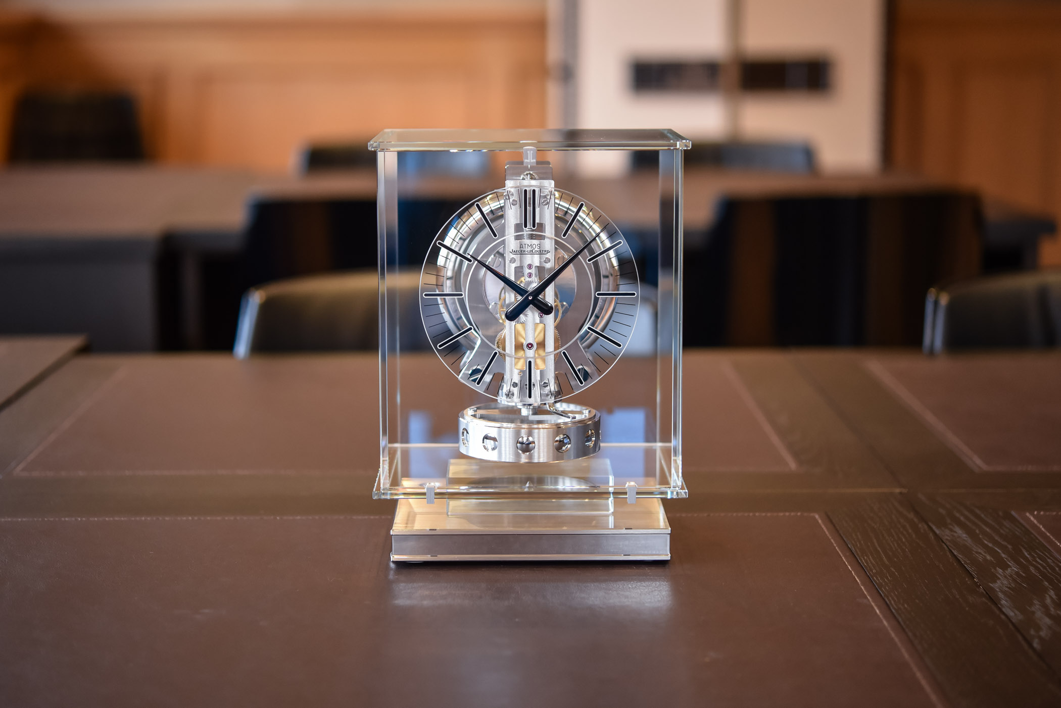 Jaeger-LeCoultre Atmos Transparente
