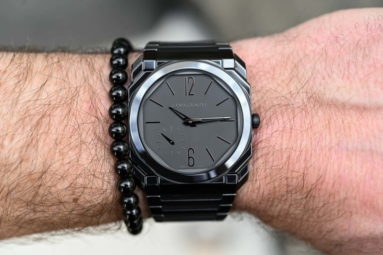 Bvlgari Octo Finissimo Automatic Black Sandblast-Polished Ceramic