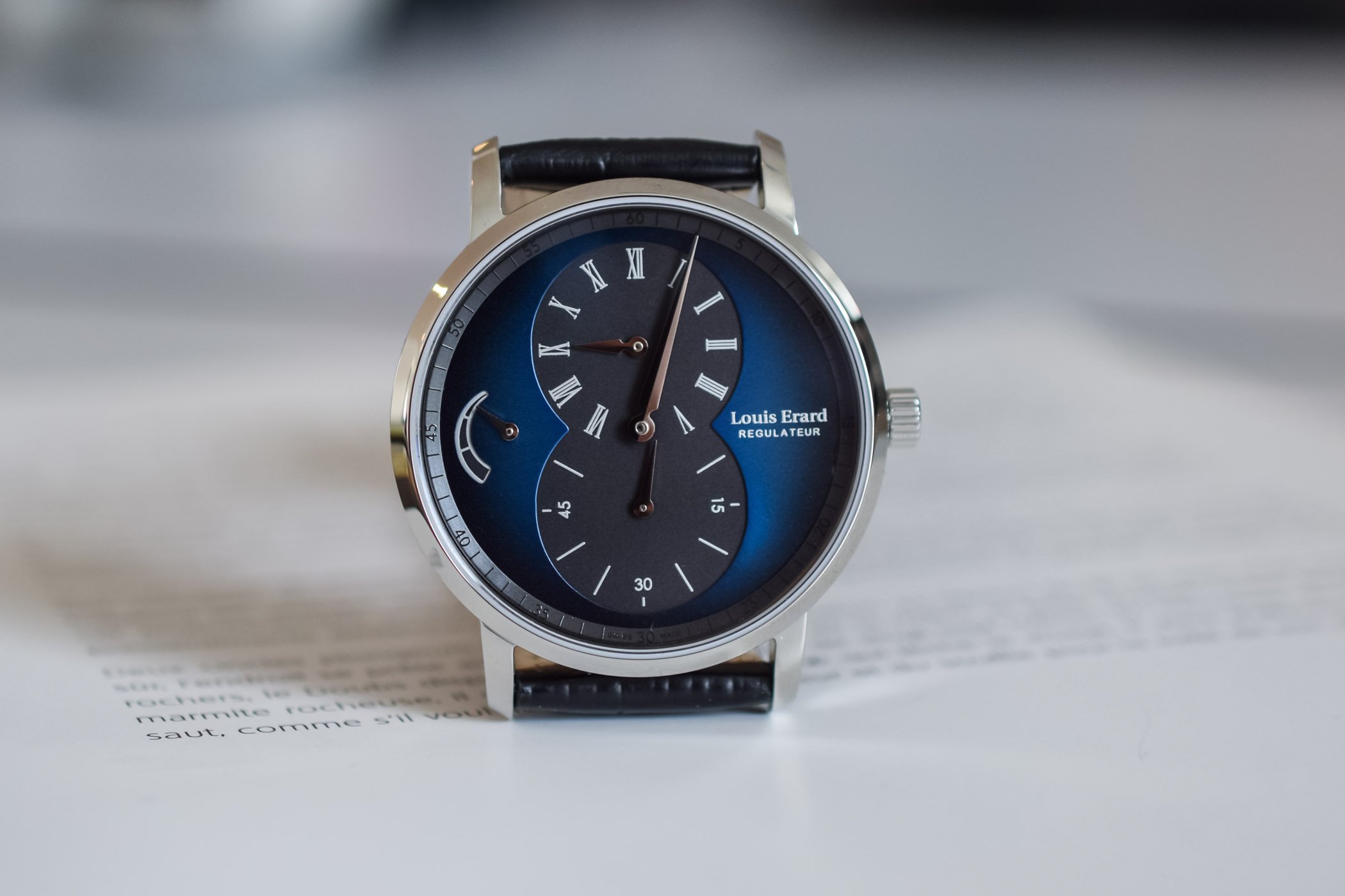 Louis Erard Excellence Regulator Gradient Dials