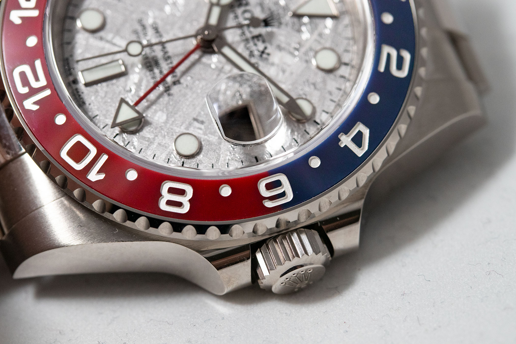 Rolex GMT-Master II 126719BLRO White Gold Pepsi Meteorite - review - 5 Rolex GMT-Master II 126719BLRO White Gold Pepsi Meteorite