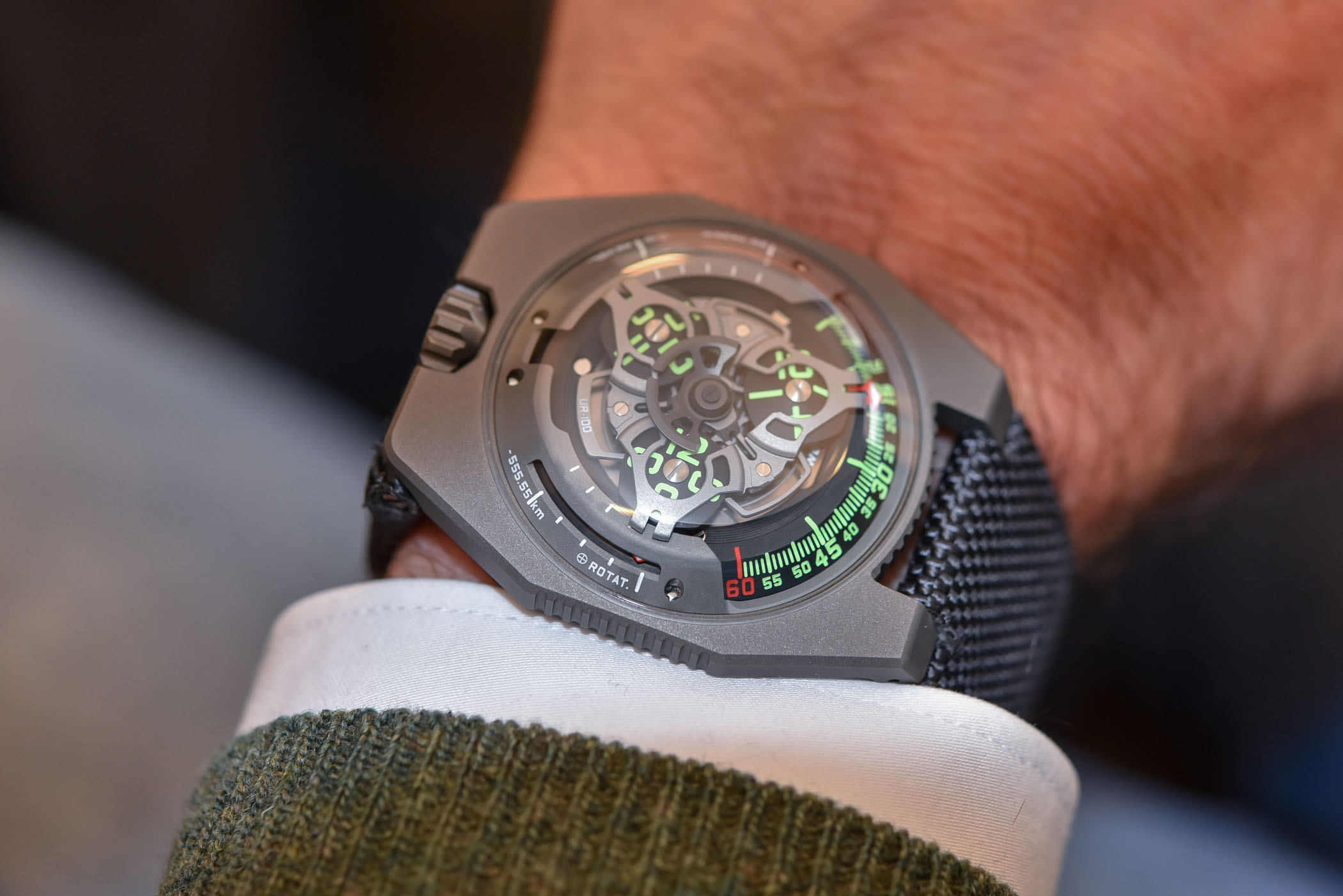 Urwerk UR-100 GunMetal