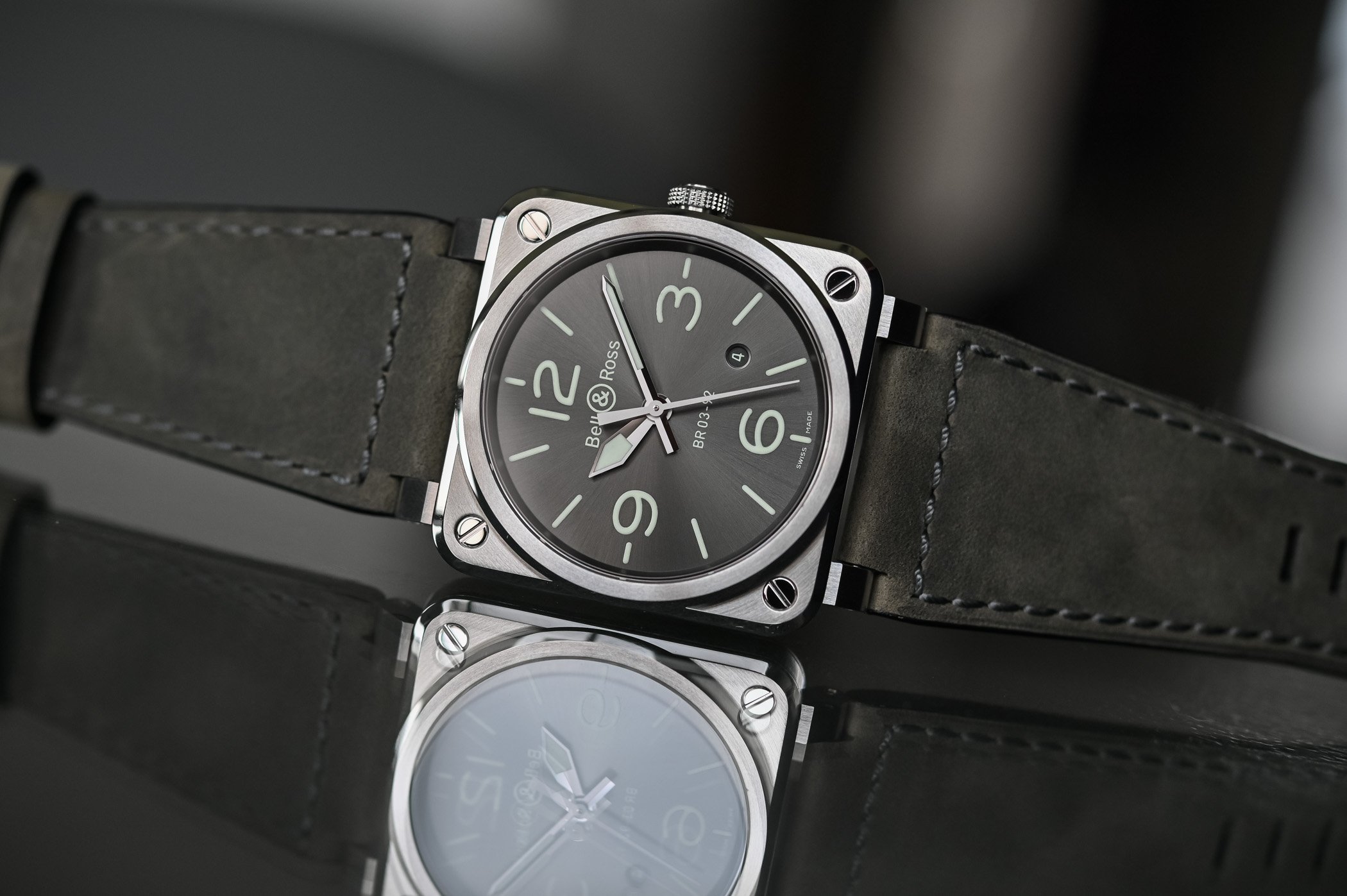 Bell & Ross BR 03-92 GREY LUM