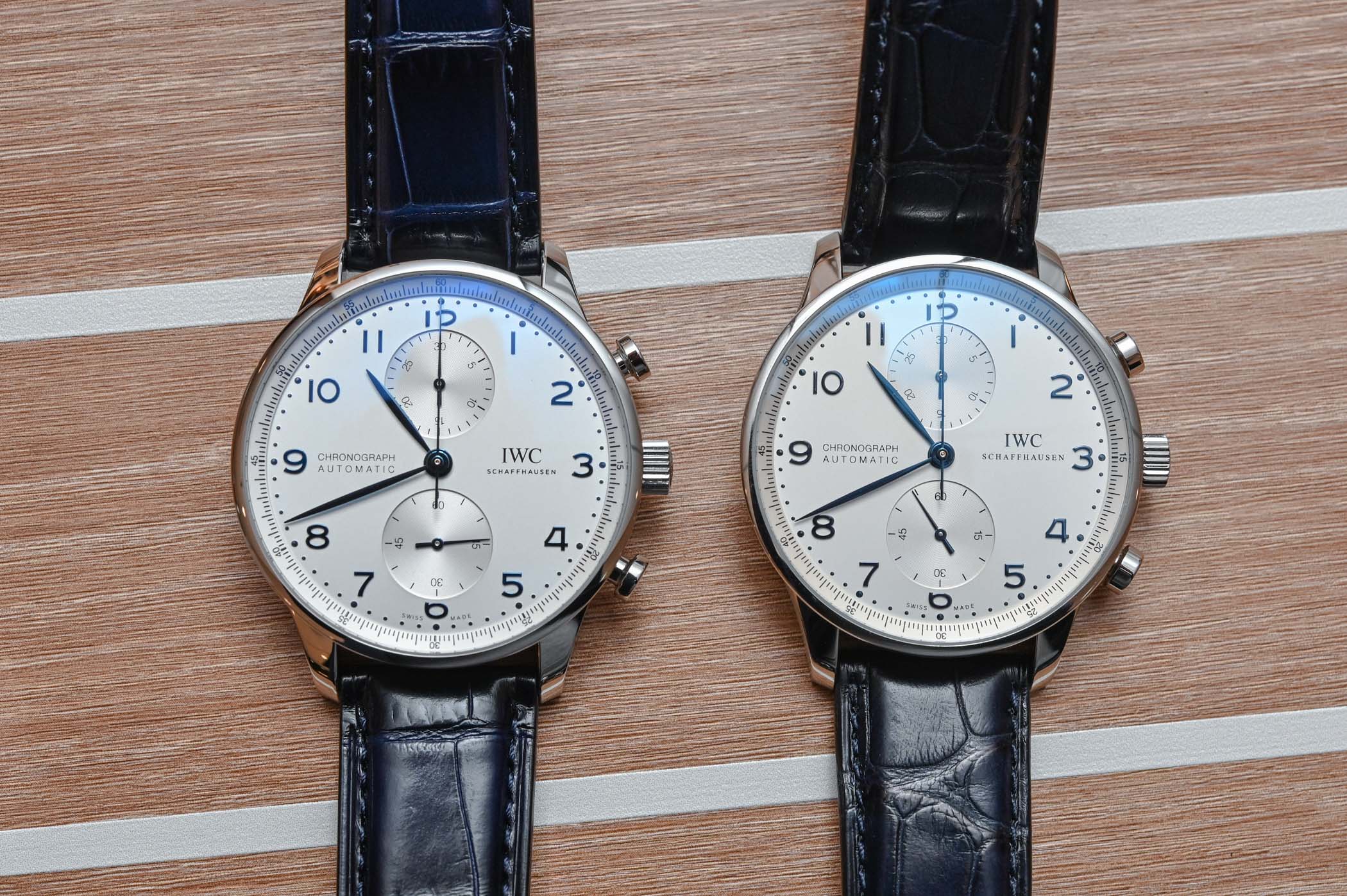 IWC Portugieser Chronograph 3714 vs 3716