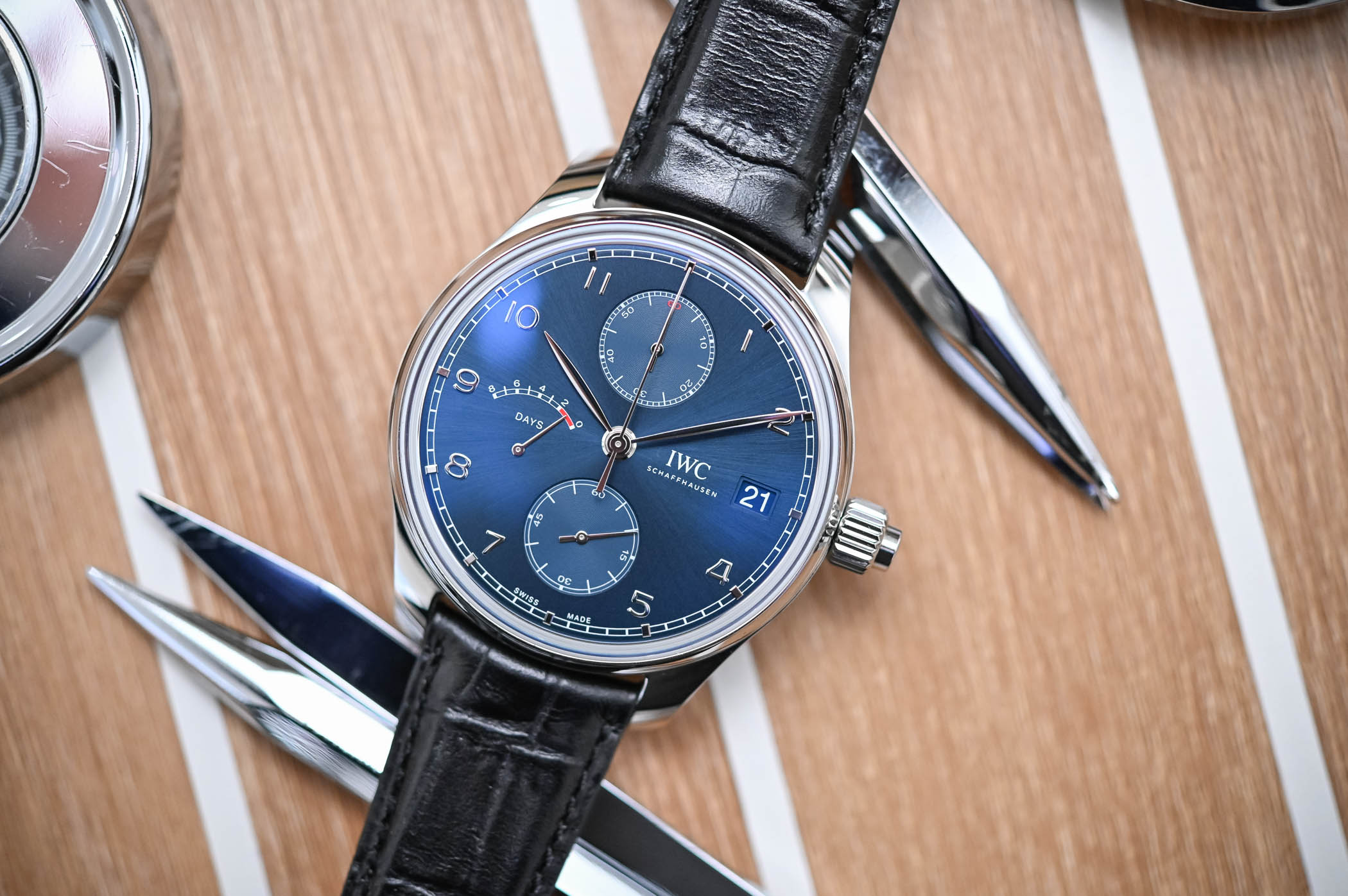 IWC Portugieser Hand-Wound MonoPusher Edition Laureus Sport for Good IW515301