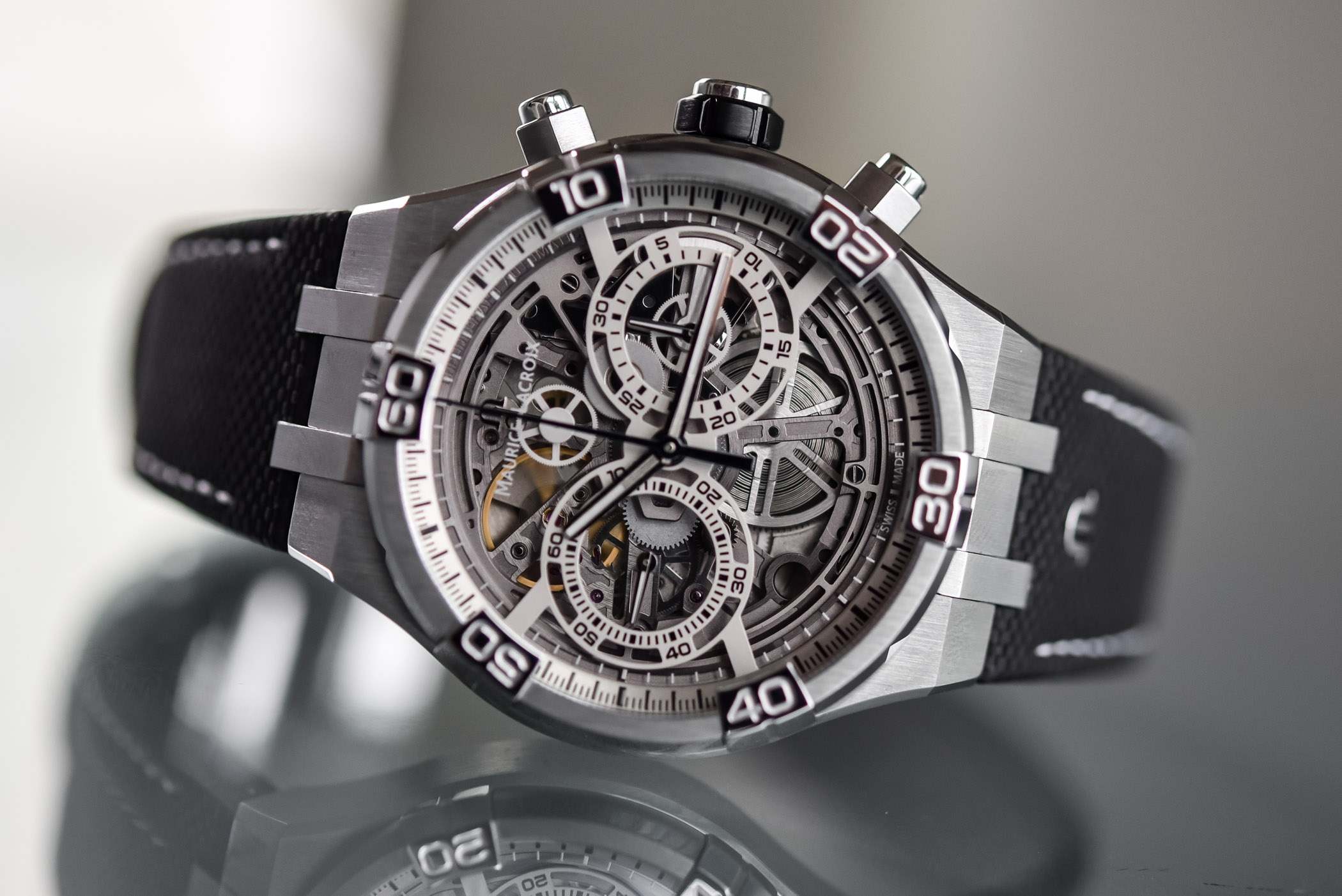 Maurice Lacroix Aikon Chronograph Skeleton - review - 8 Maurice Lacroix Aikon Chronograph Skeleton