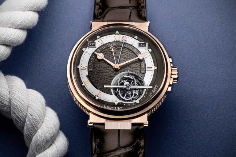Breguet Marine Tourbillon Equation Marchante 5887 Slate Grey Dial - 5887BR92WV