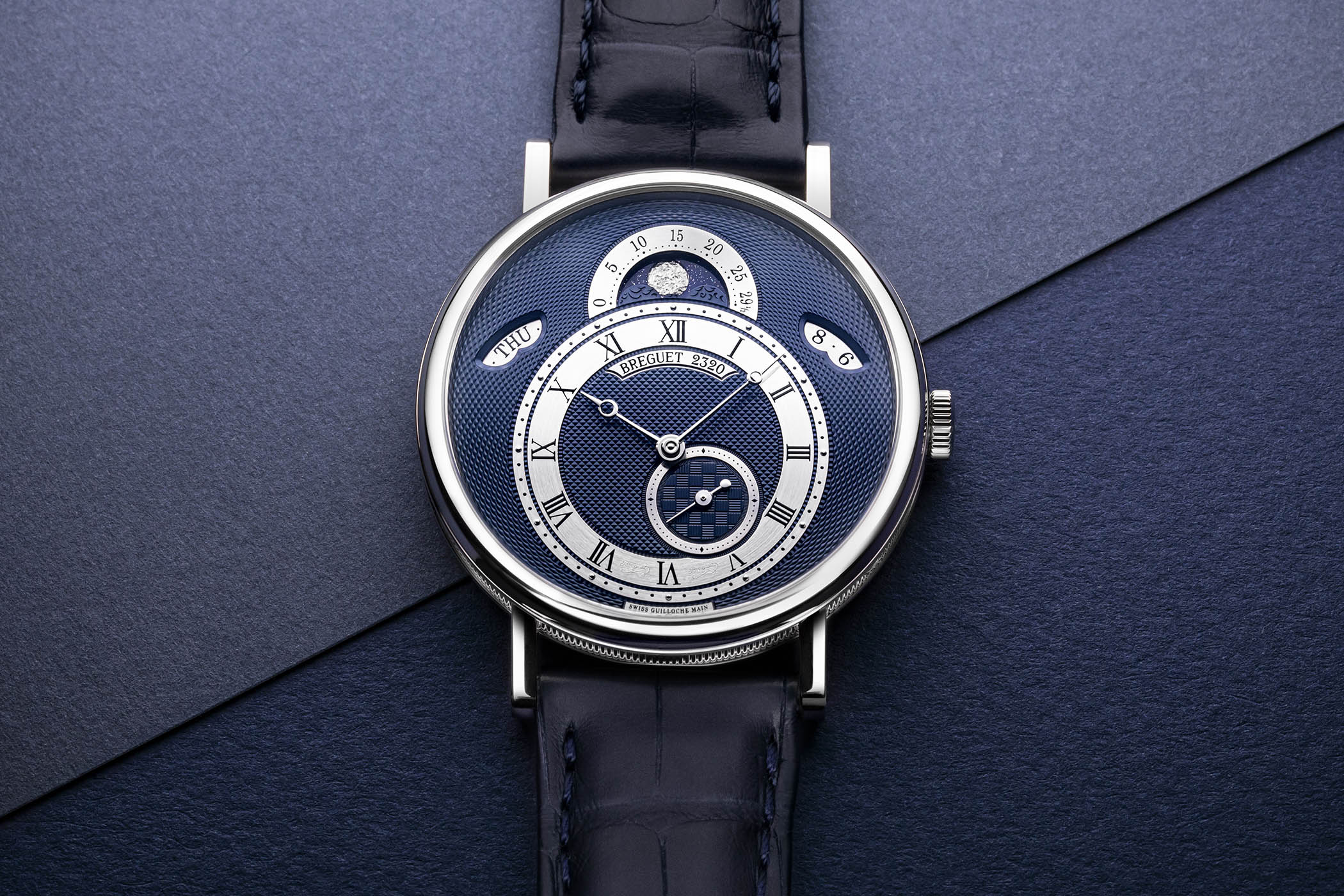 New 2020 Models Breguet Classique 7337 Calendar and Moon