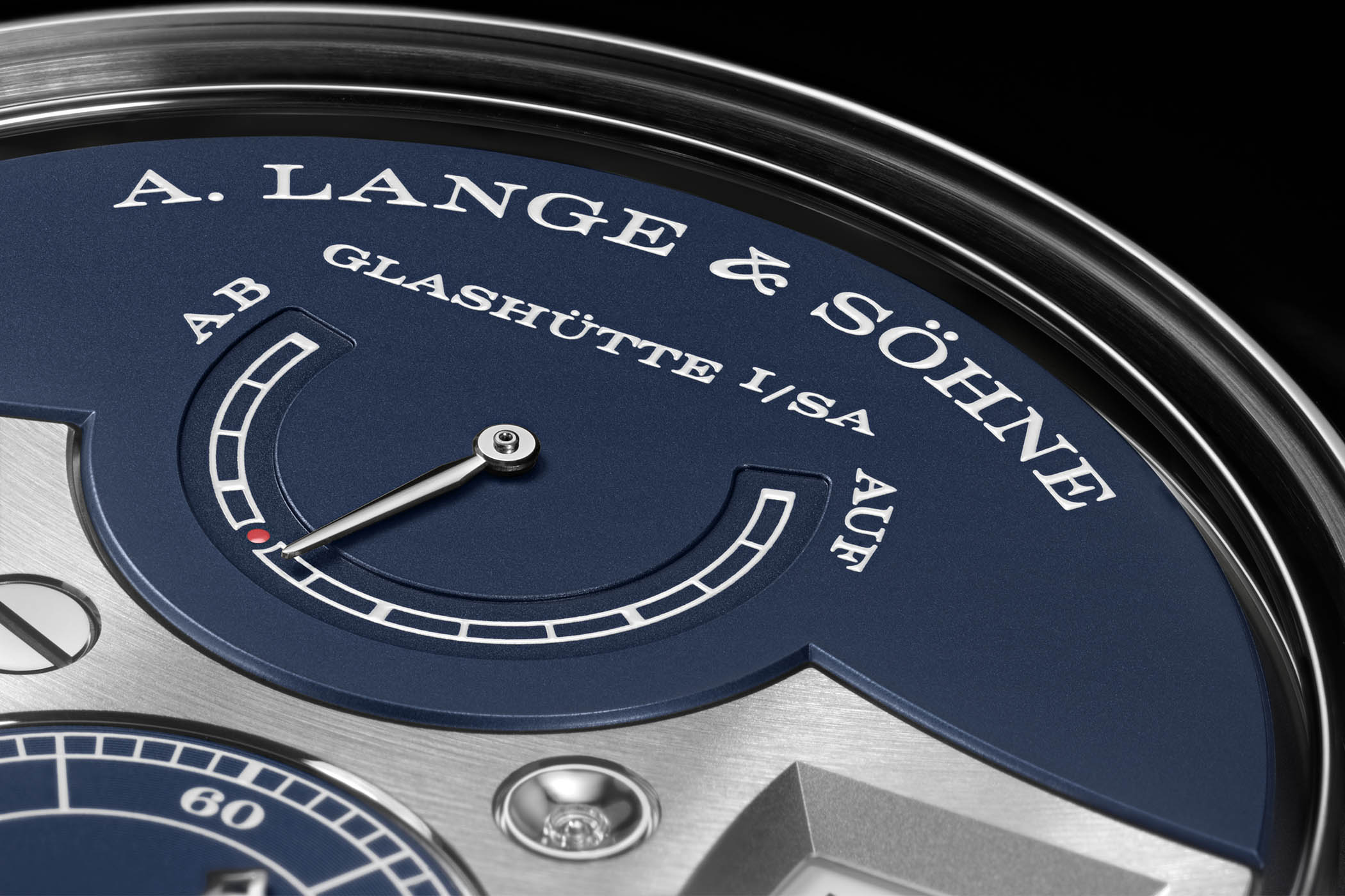 A Lange Sohne Zeitwerk Minute Repeater White Gold Blue Dial - 7 A. Lange & Söhne Zeitwerk Minute Repeater White Gold Blue Dial