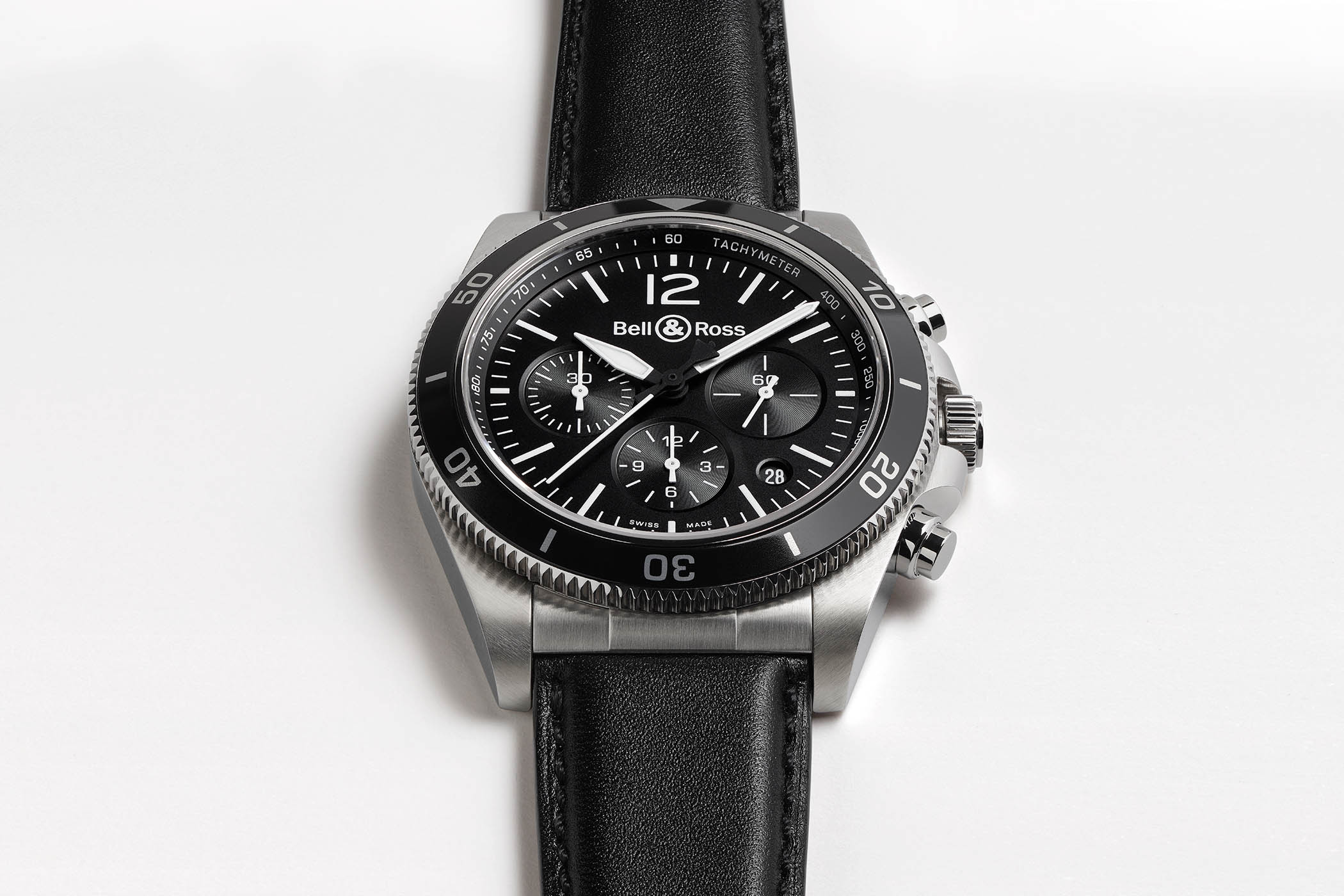 Bell & Ross BR V3-94 Black Steel