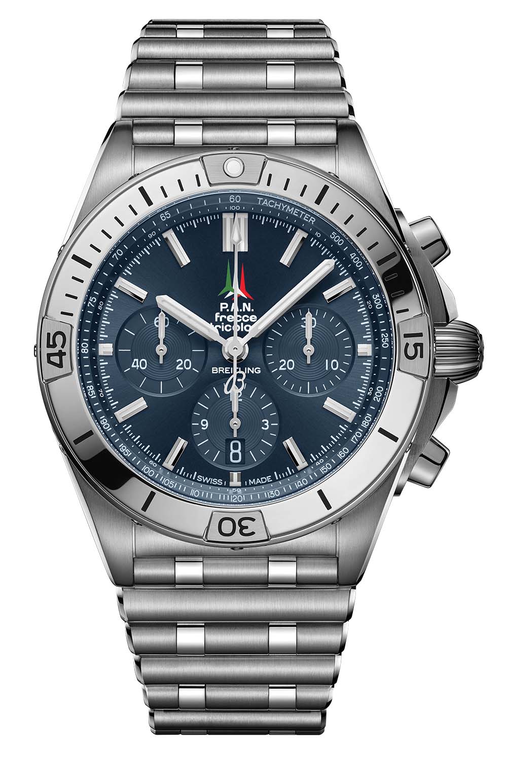 Breitling Chronomat B01 42 Frecce Tricolori Limited Edition Blue Dial AB01344A1C1A1 Breitling Chronomat B01 42 Frecce Tricolori Limited Edition Blue Dial