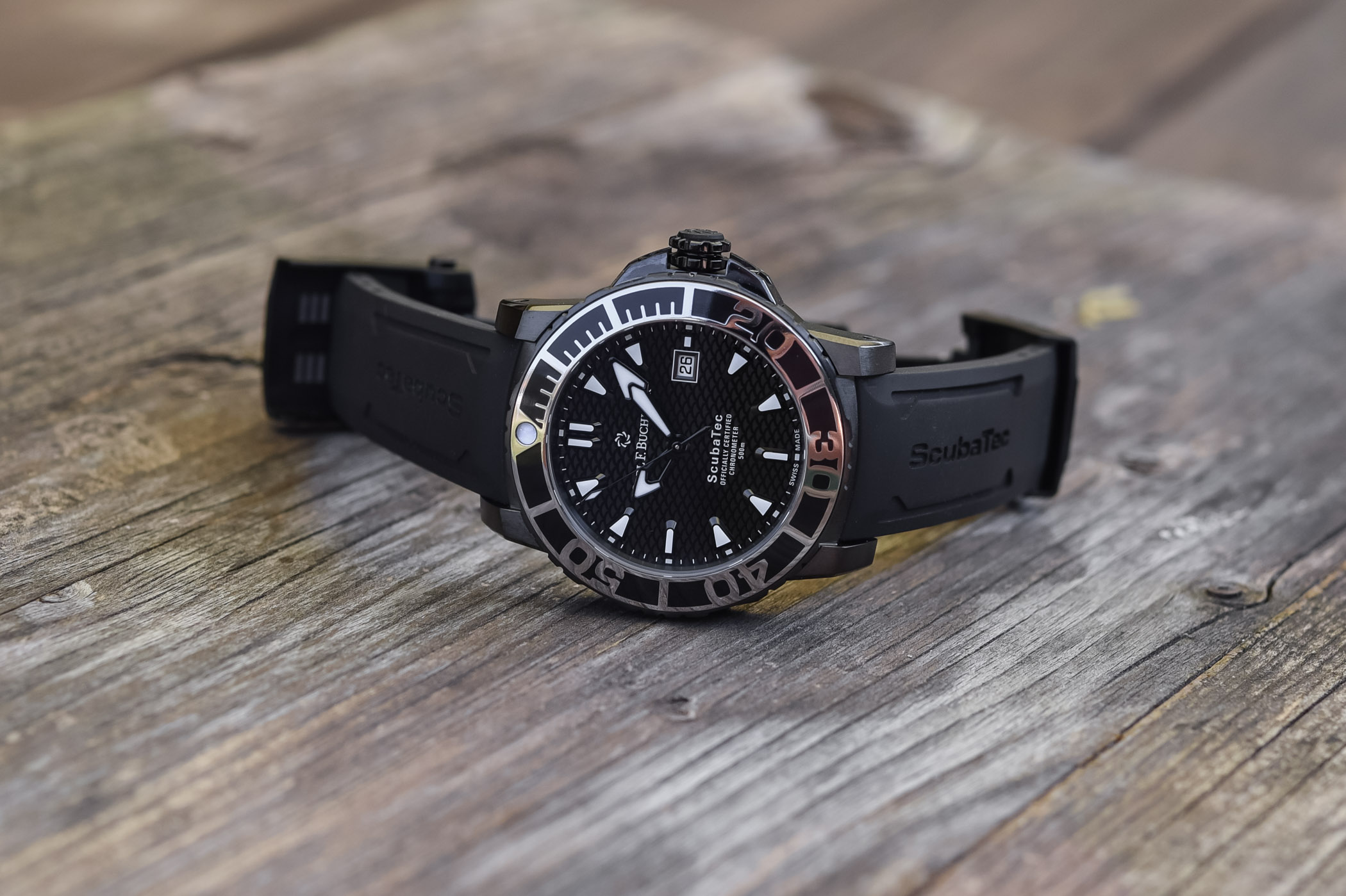 Carl F Bucherer Patravi ScubaTec Black - review - 3 Carl F Bucherer Patravi ScubaTec Black - review - 3