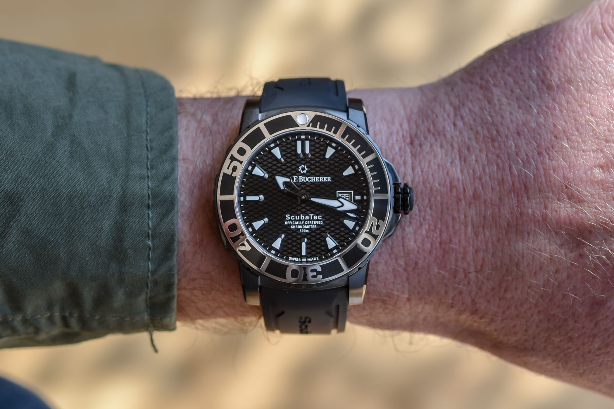 Carl F Bucherer Patravi ScubaTec Black - review - 6 Carl F Bucherer Patravi ScubaTec Black - review - 6