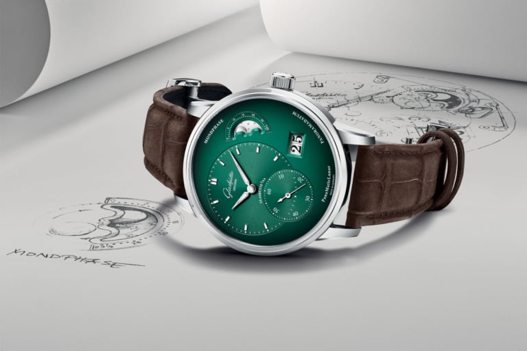 Glashutte Original PanoMaticLunar Forest Green