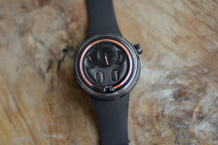 HYT H0 Black Fluid and Orange