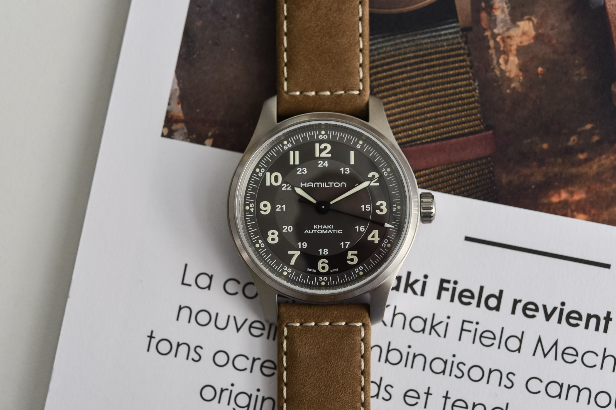 Hamilton Khaki Field Titanium Automatic - H70545550 -6 Hamilton Khaki Field Titanium Automatic - H70545550