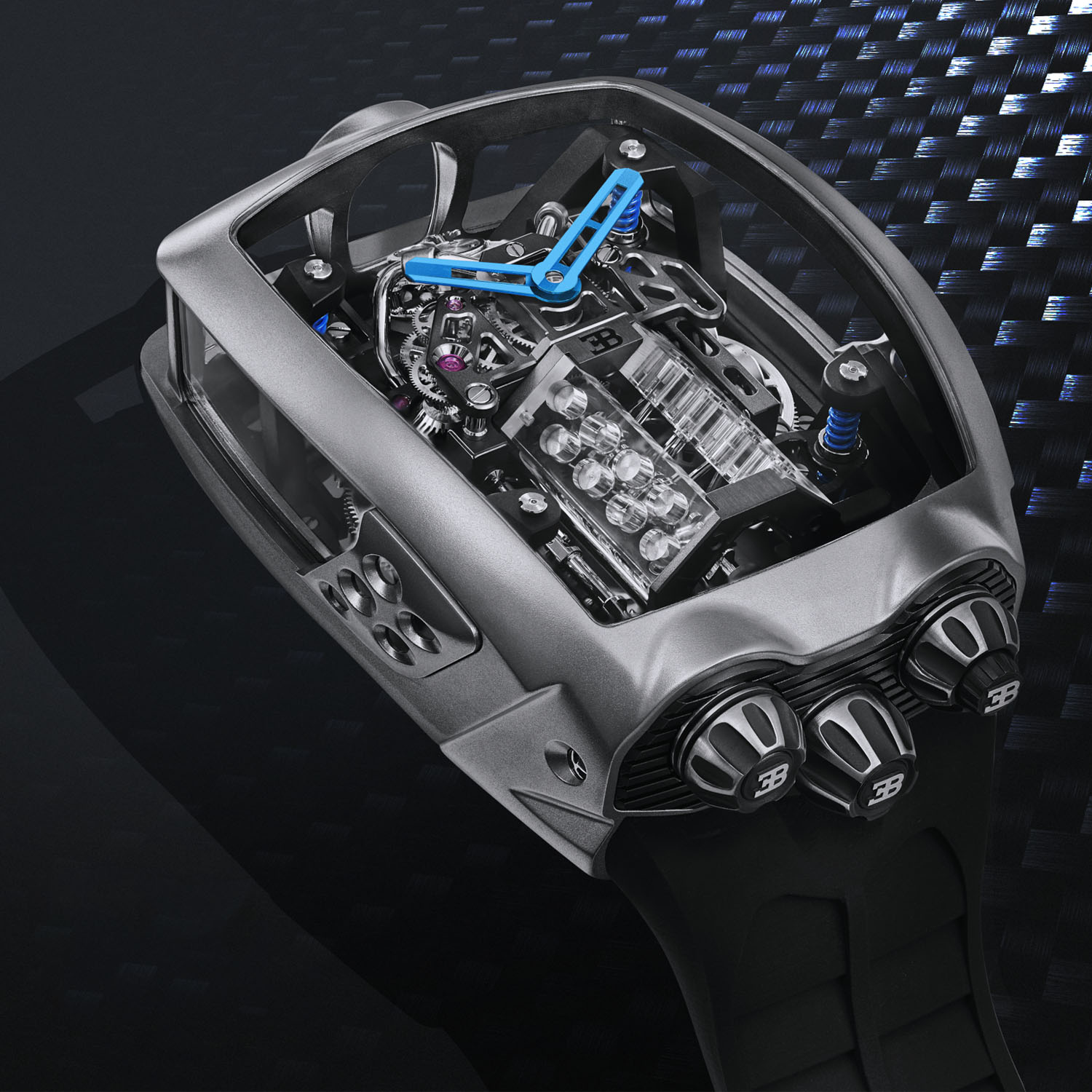 Jacob and Co Bugatti Chiron Tourbillon - 1 Jacob & Co. Bugatti Chiron Tourbillon