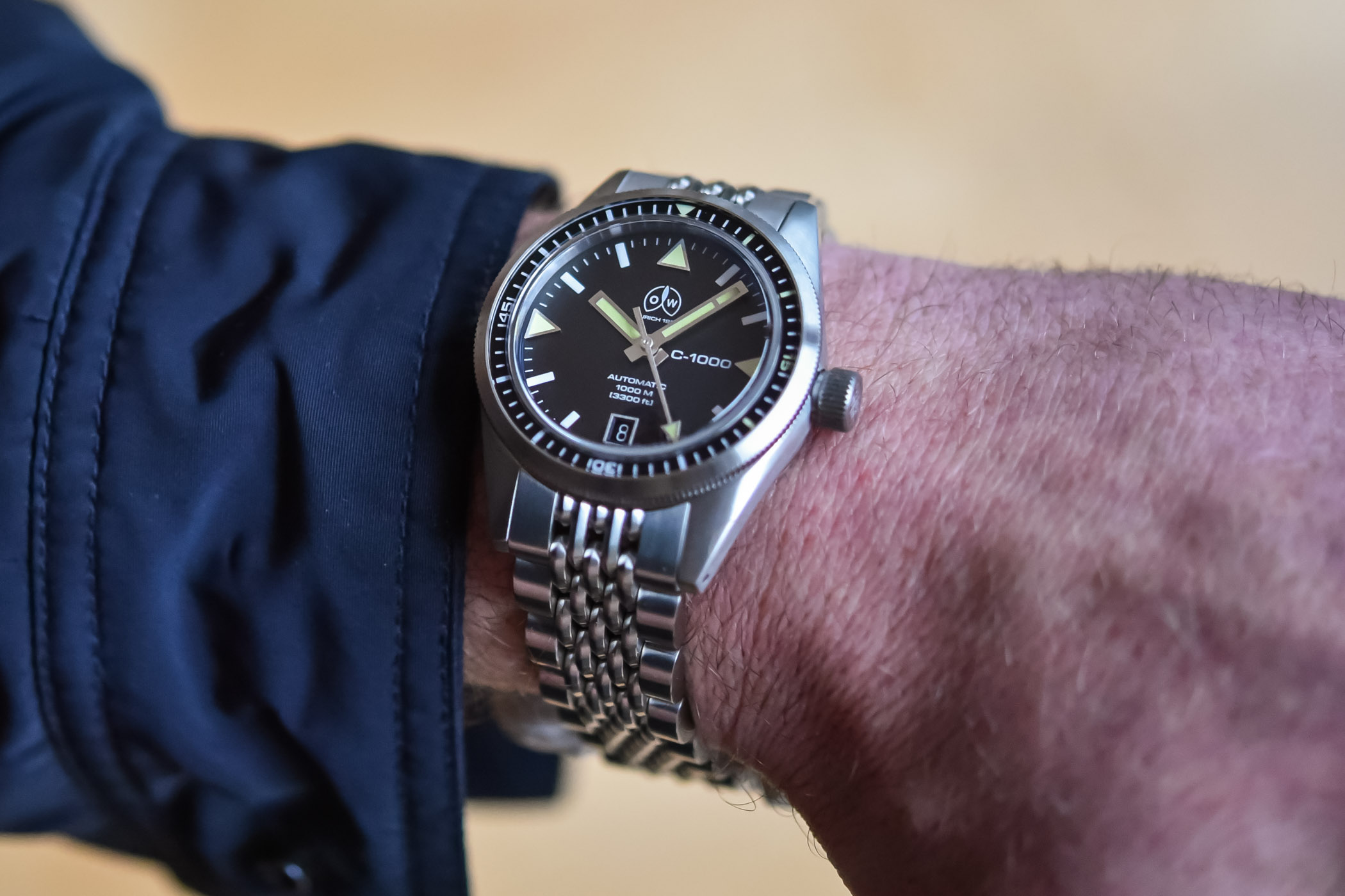 OW C-1000 - tribute Ollech and Wajs Caribbean 1000 Dive Watch3 Ollech & Wajs OW C-1000