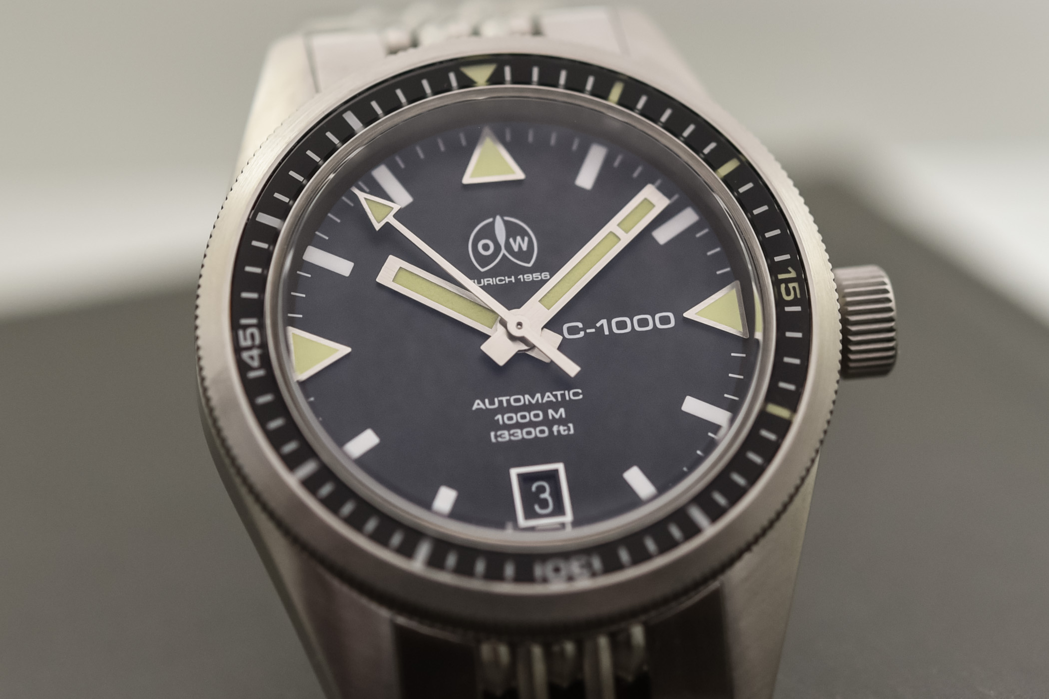 OW C-1000 - tribute Ollech and Wajs Caribbean 1000 Dive Watch9 Ollech & Wajs OW C-1000