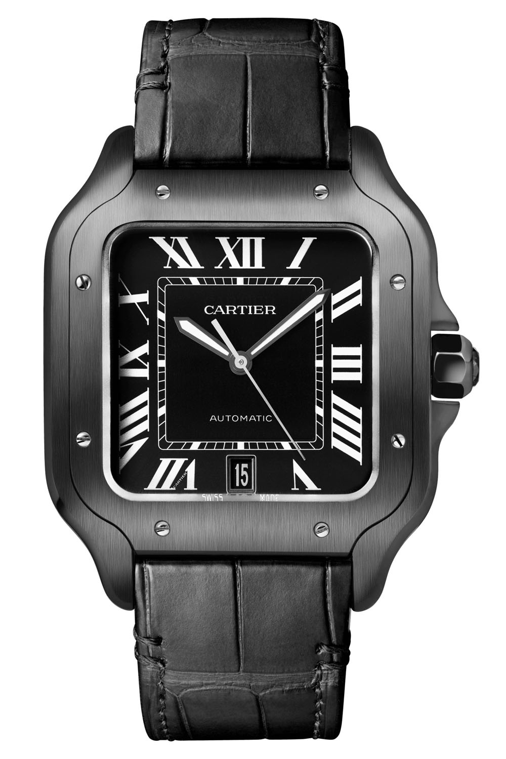 2020 Santos de Cartier ADLC Black - 3 2020 Santos de Cartier ADLC Black