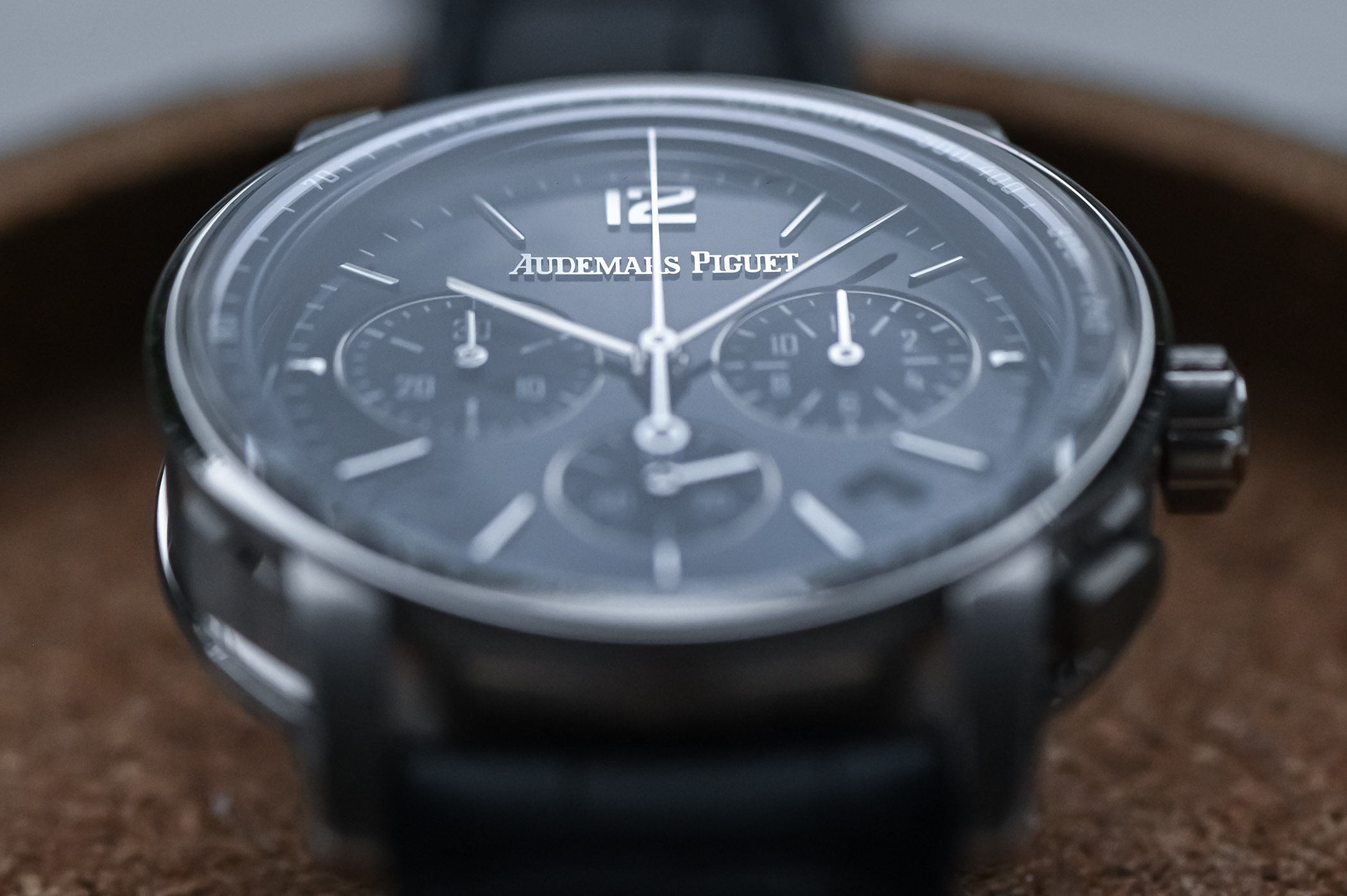 Code 11.59 by Audemars Piguet Selfwinding Chronograph Review - crystal