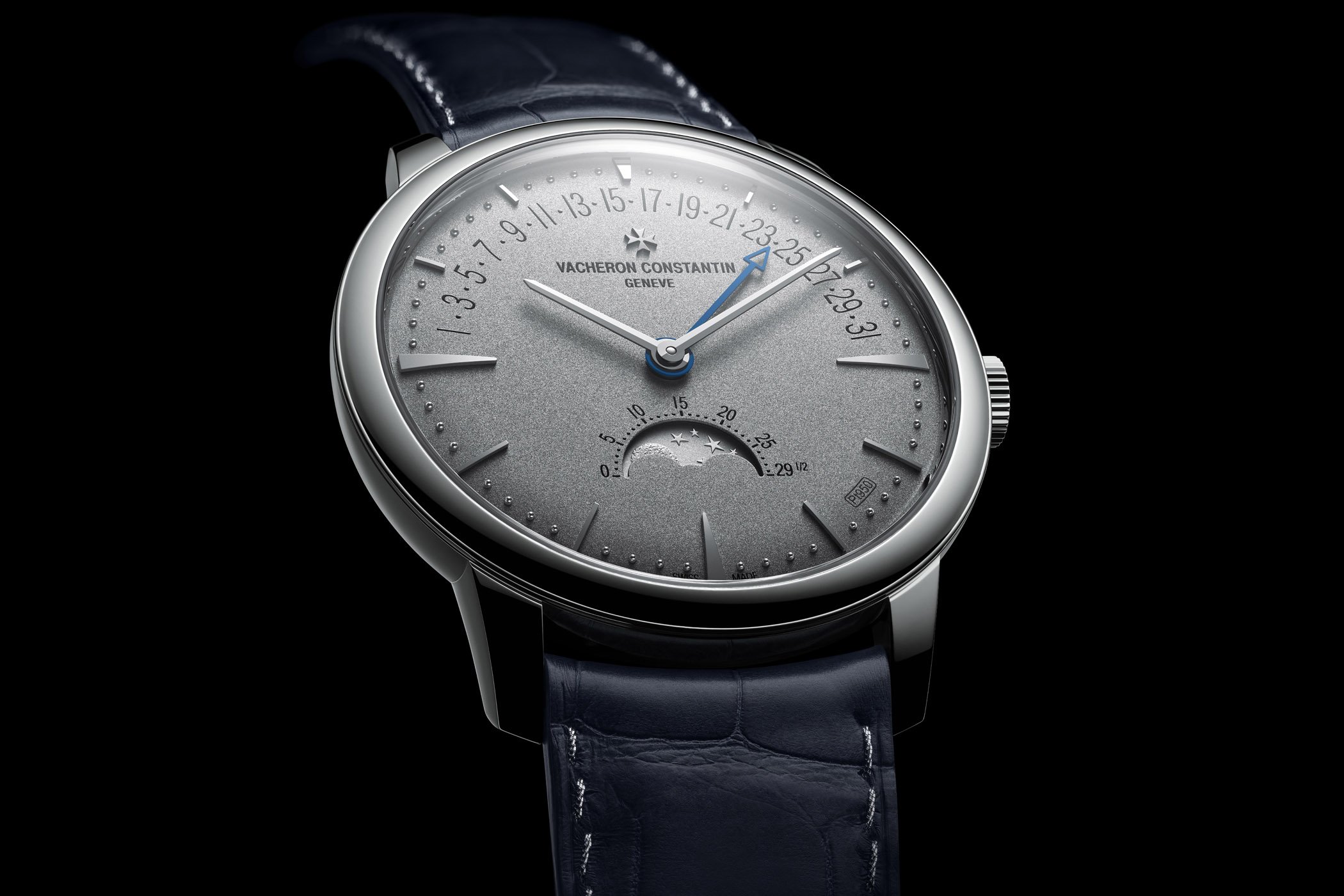 Vacheron Constantin Patrimony moon phase retrograde date Collection Excellence Platine