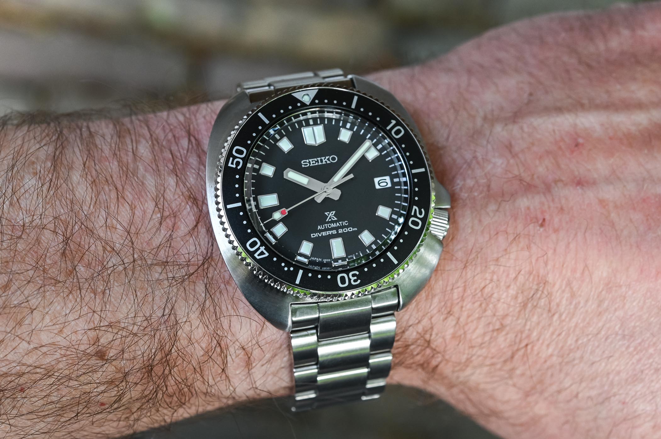 Seiko Prospex Diver Captain Willard Turtle Reissue SPB151 Black