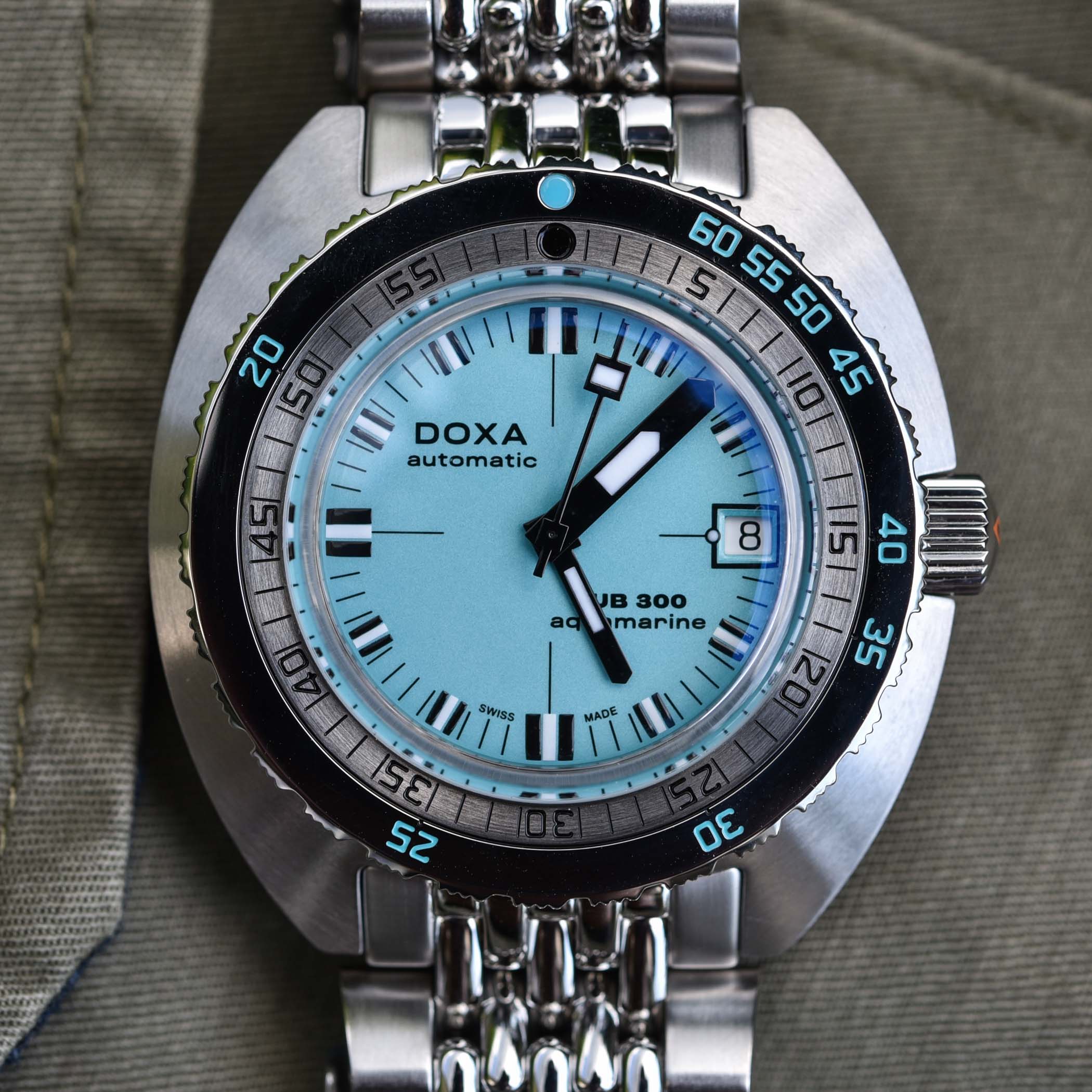 2020 Doxa SUB 300 COSC Steel Collection - 13 2020 Doxa SUB 300 COSC Aquamarine