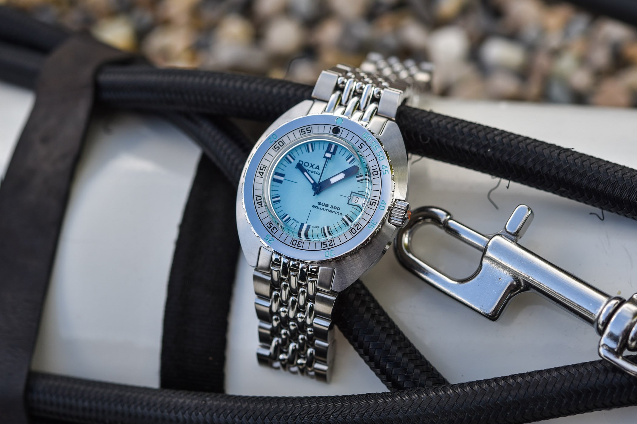 2020 Doxa SUB 300 COSC Aquamarine