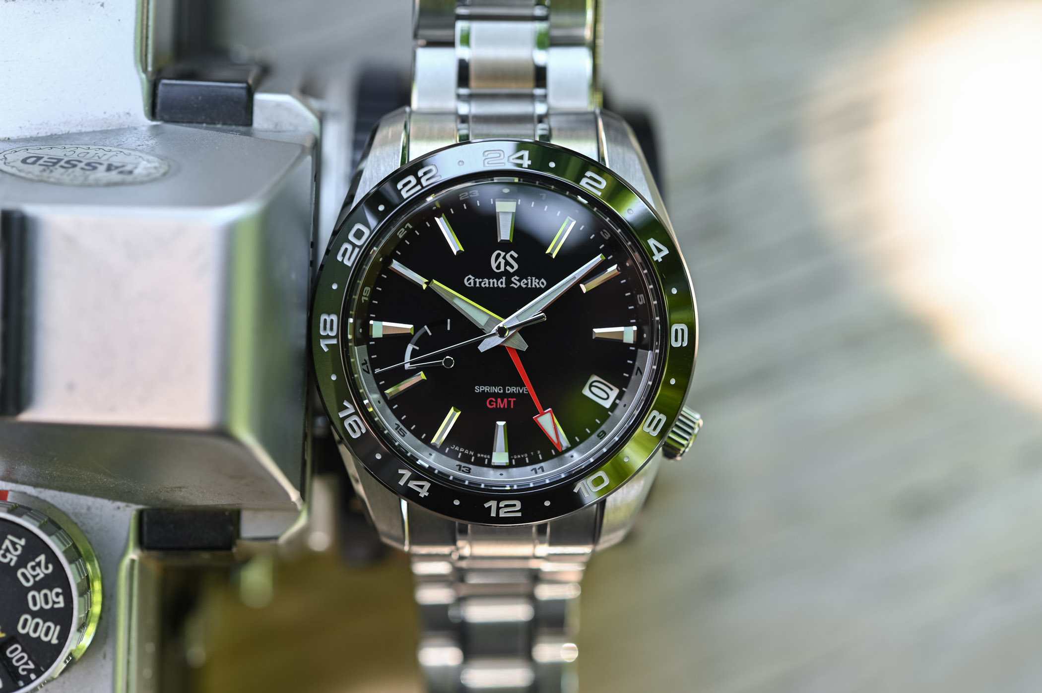 2020 Grand Seiko Sport GMT Spring Drive Black SBGE253