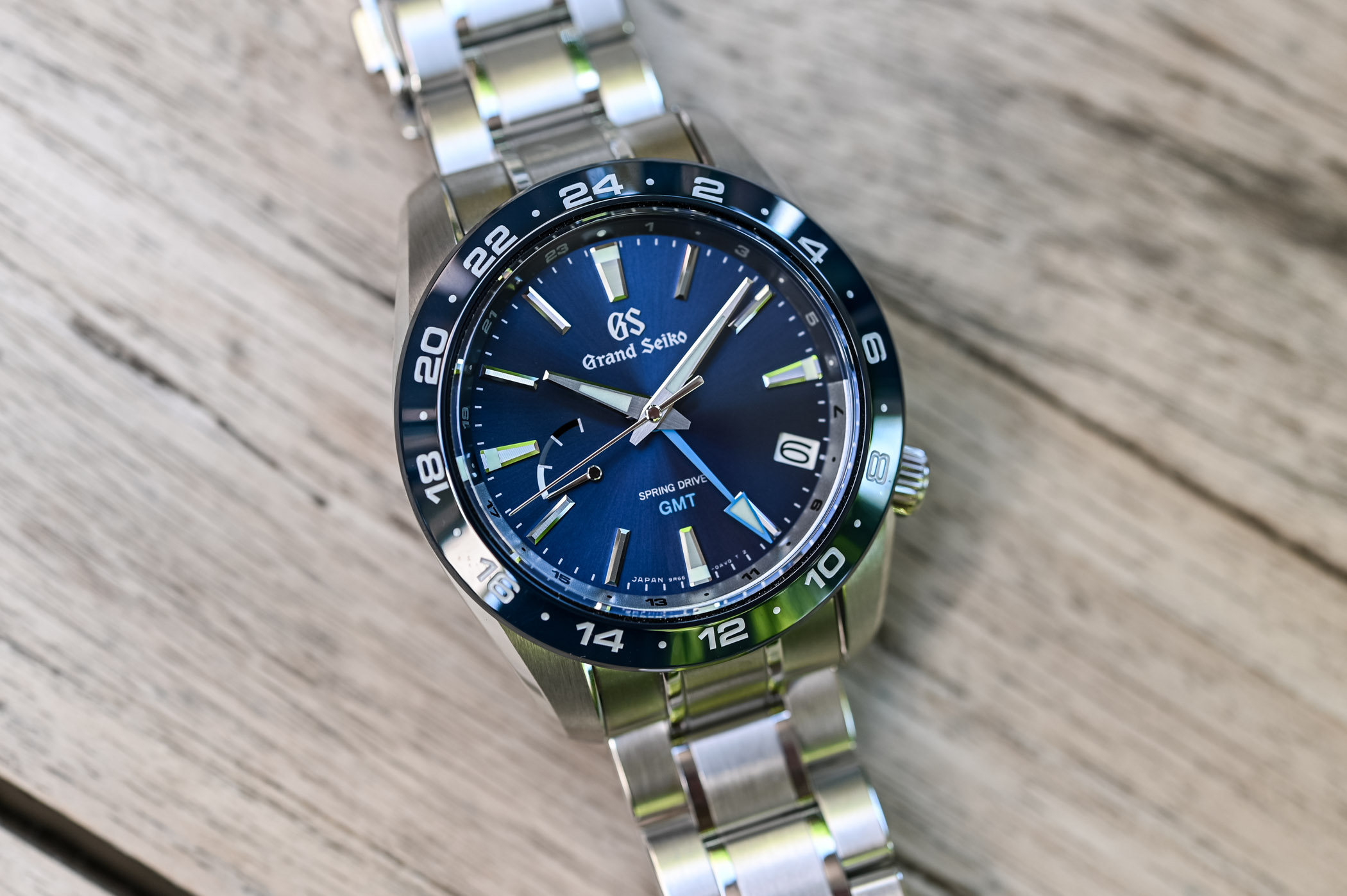 2020 Grand Seiko Sport GMT Spring Drive Blue SBGE255 - 1 2020 Grand Seiko Sport GMT Spring Drive Blue SBGE255