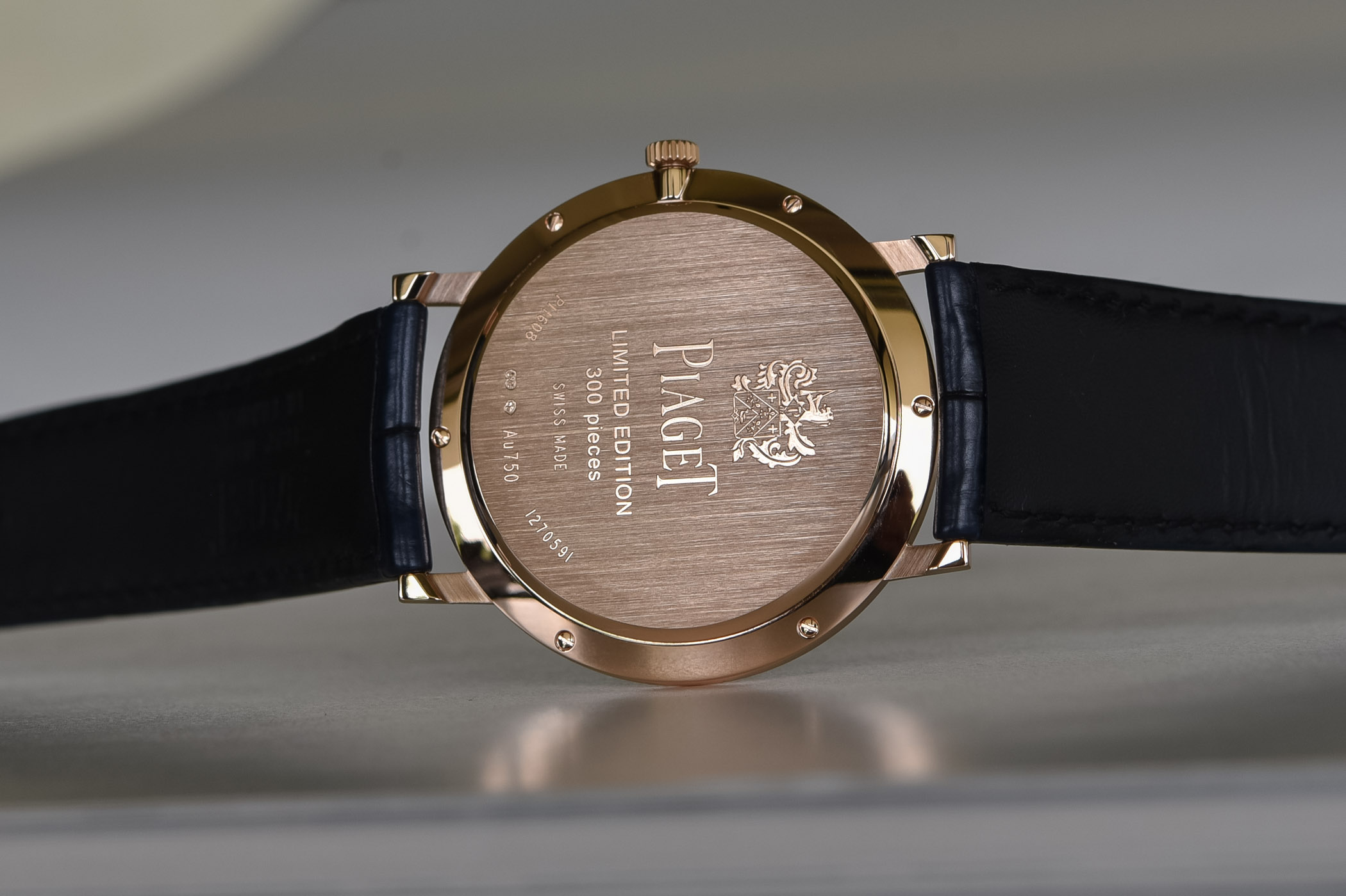 2020 Piaget Altiplano 38mm Hand-Wound blue dial pink gold G0A45050 - 7 2020 Piaget Altiplano 38mm Hand-Wound blue dial pink gold G0A45050