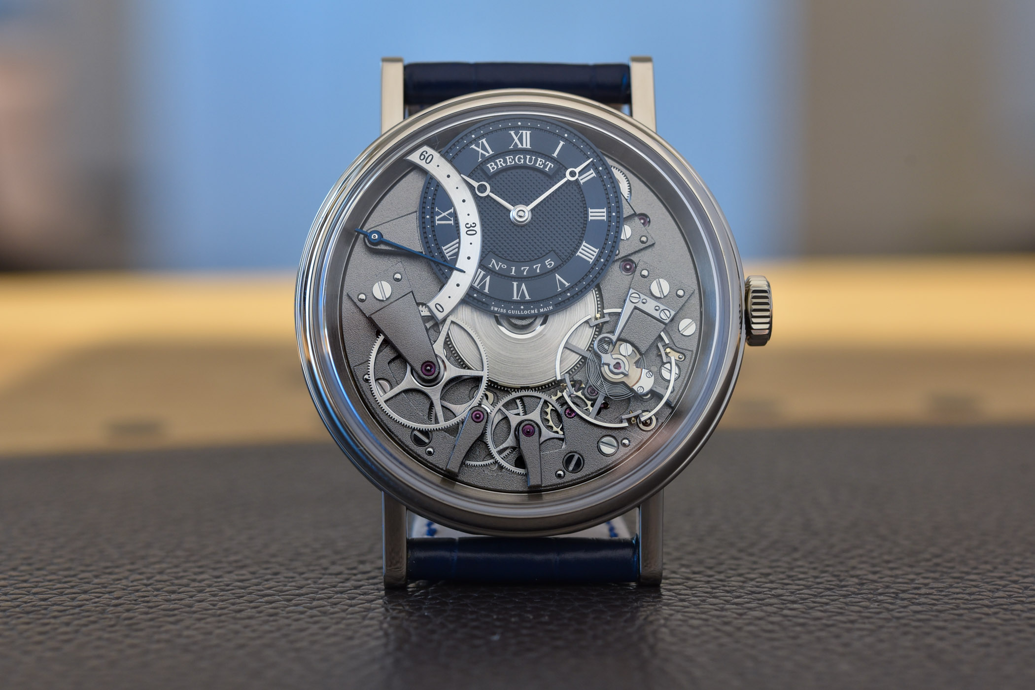 Breguet Tradition Seconde Retrograde 7097 Blue Boutique Edition