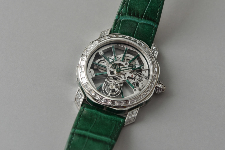 Bvlgari Octo Roma Tourbillon Sapphire Malachite