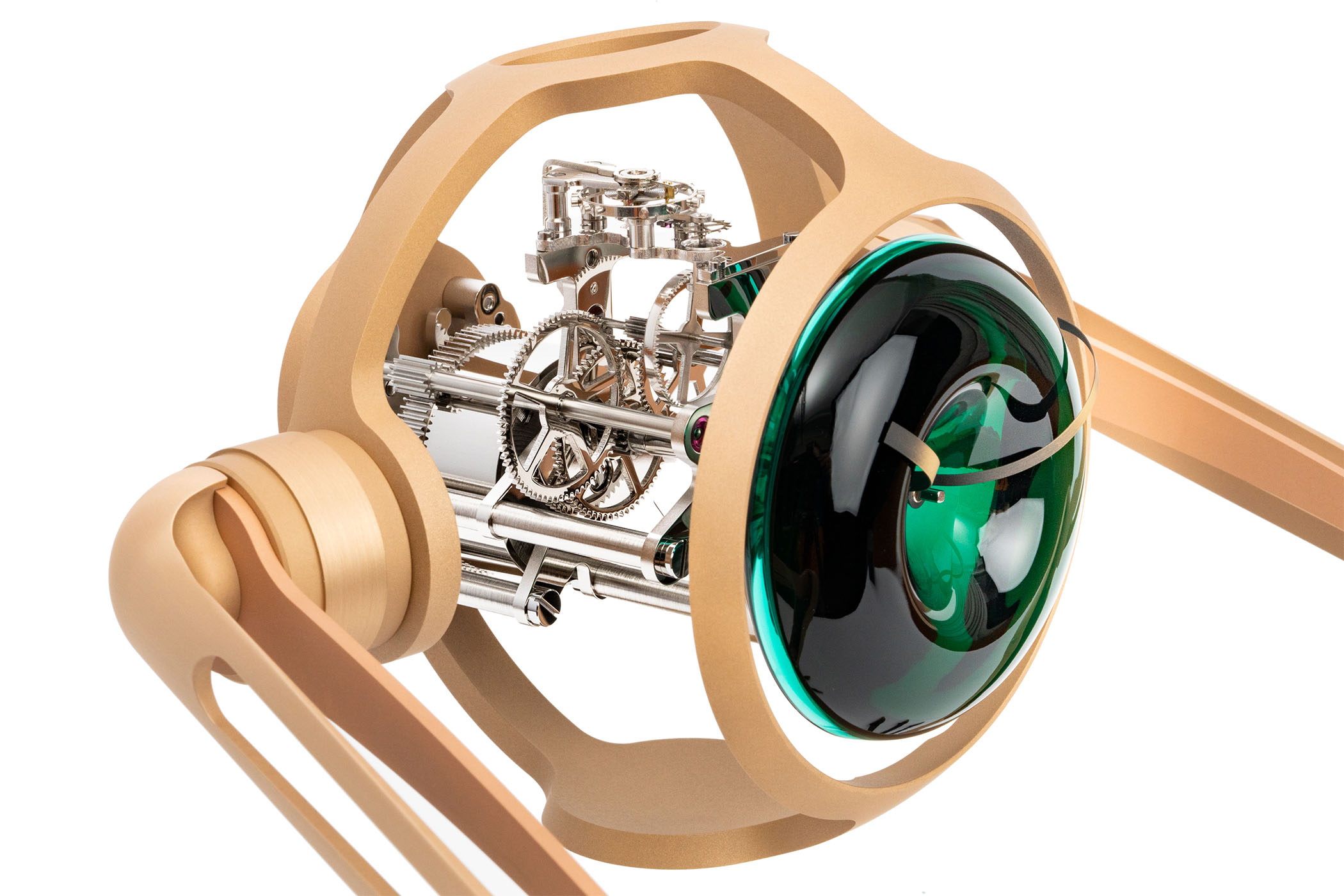 MBandF LEpee Massena LAB T-Rex Bronze Clock - 1 MB&F X L’Epée X Massena LAB T-Rex Bronze