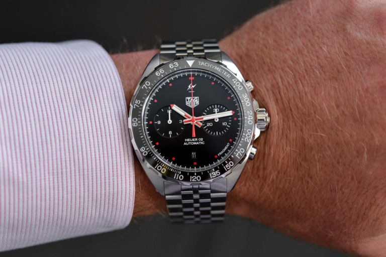 TAG Heuer x Fragment Design Calibre Heuer 02 Automatic Chronograph CAZ201A.BA0641