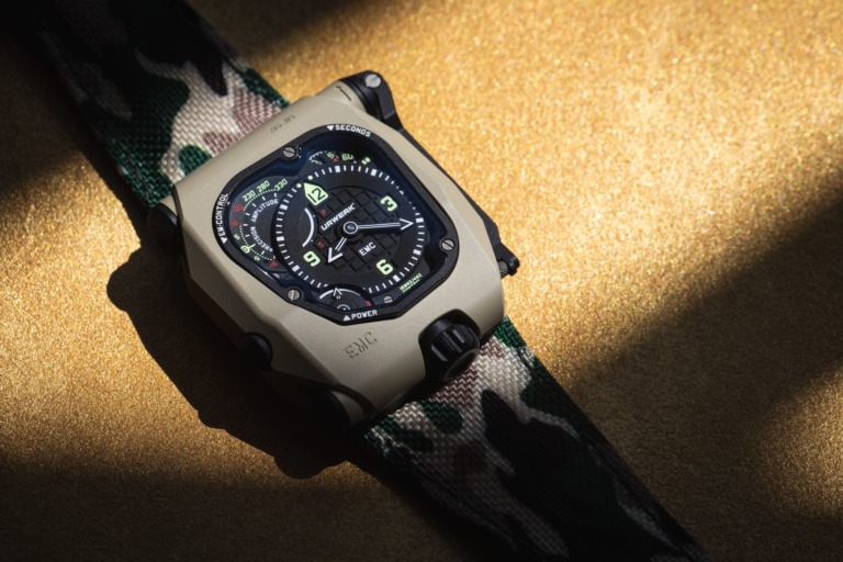 Urwerk EMC Time Hunter Desert Sage