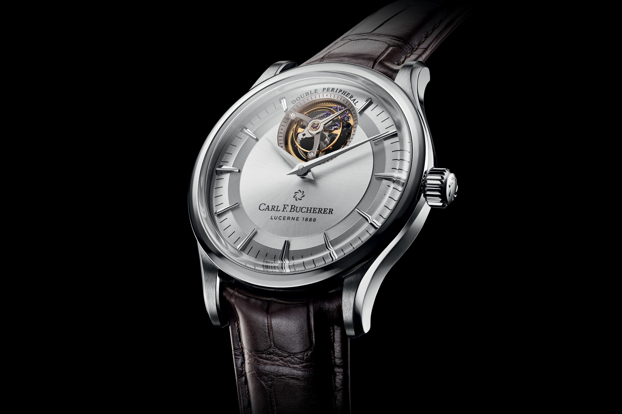 Carl F. Bucherer Heritage Tourbillon DoublePeripheral White Gold